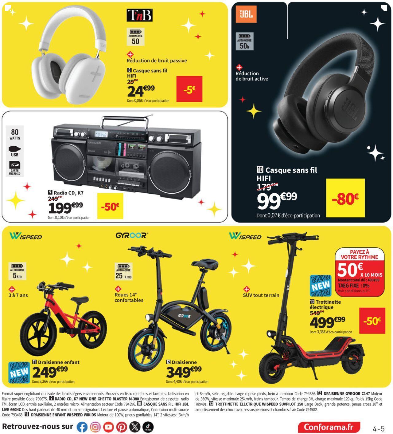 Conforama Black Friday à partir du 29/10/2024 - 02/12/2024 5