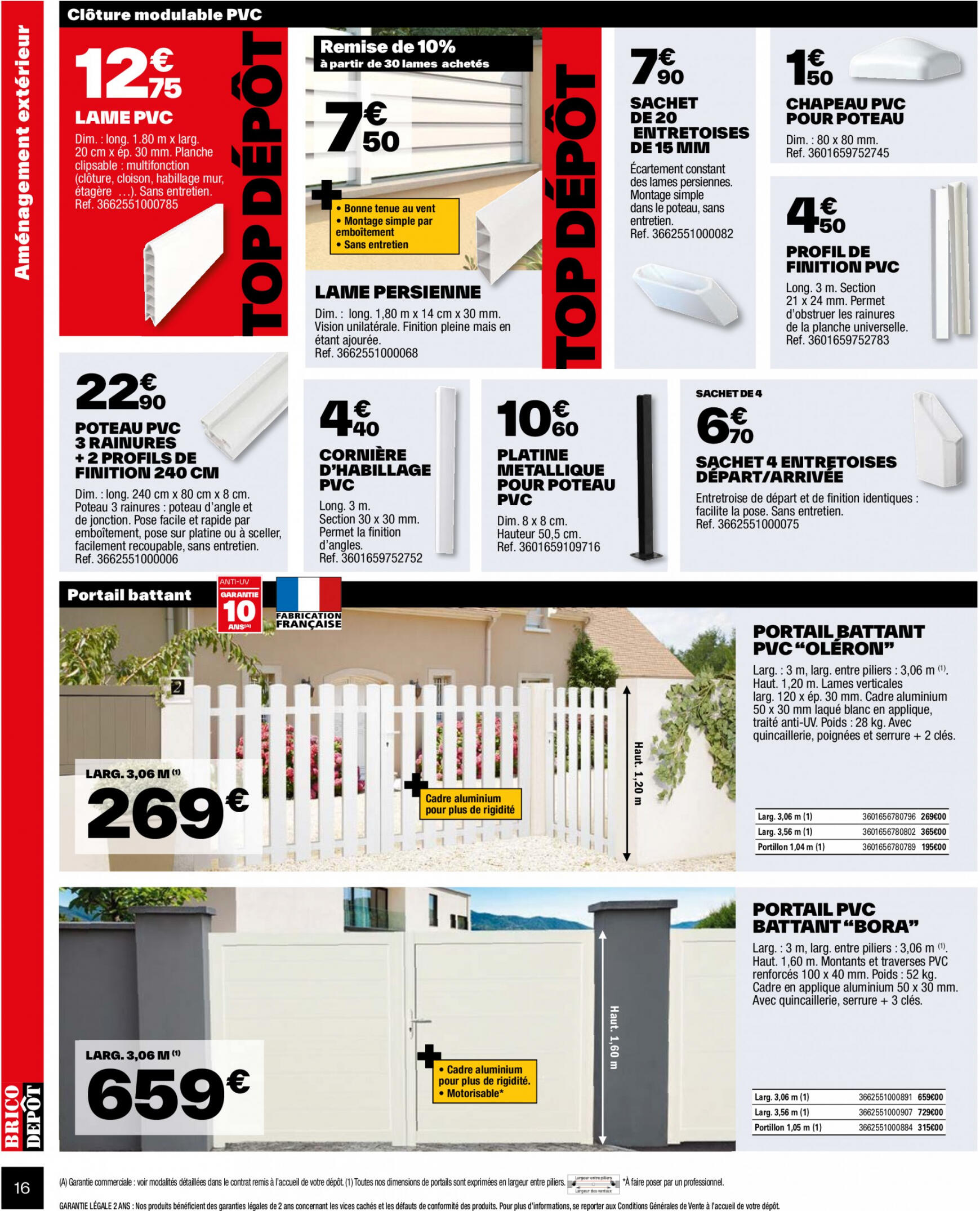 Prospectus Brico Depot - J'aménage mon extérieur actuel 12.04. - 30.05. 16