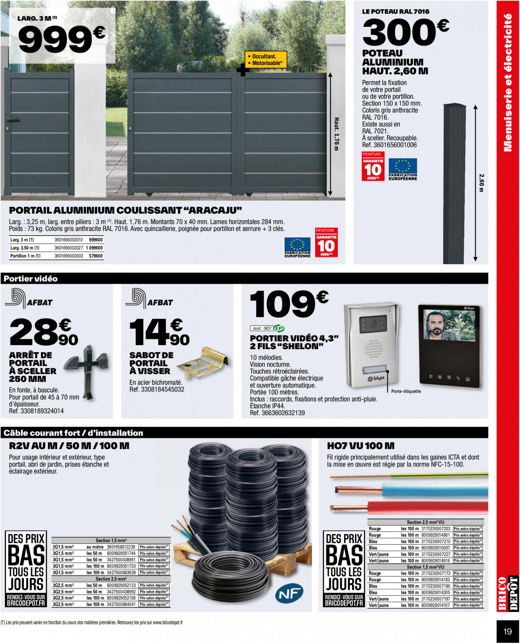 Prospectus Brico Depot - J'aménage mon extérieur actuel 12.04. - 30.05. 19