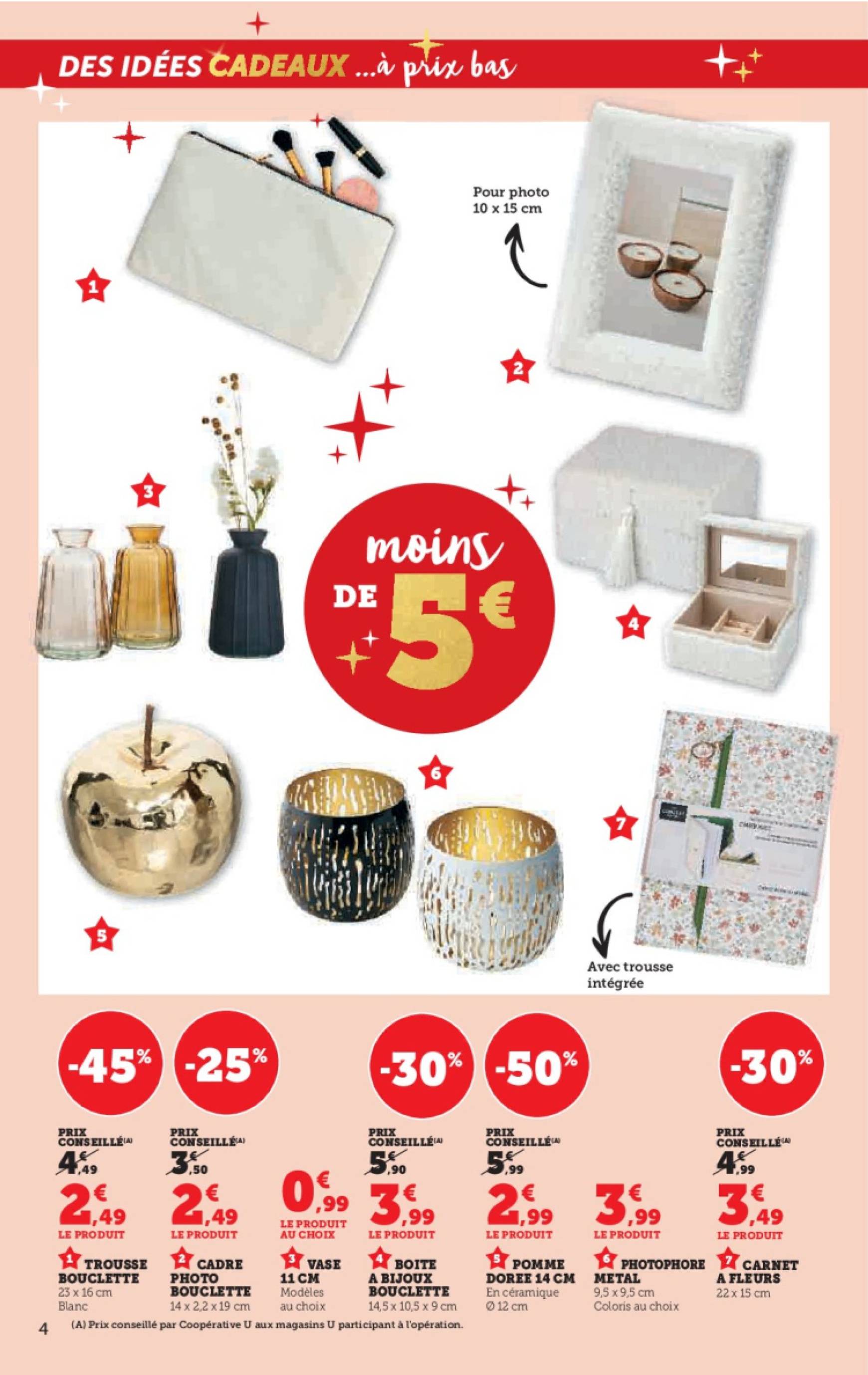 Catalogue Super U - Préparatifs pour Noël valable dès 13.11. - 24.12. 4