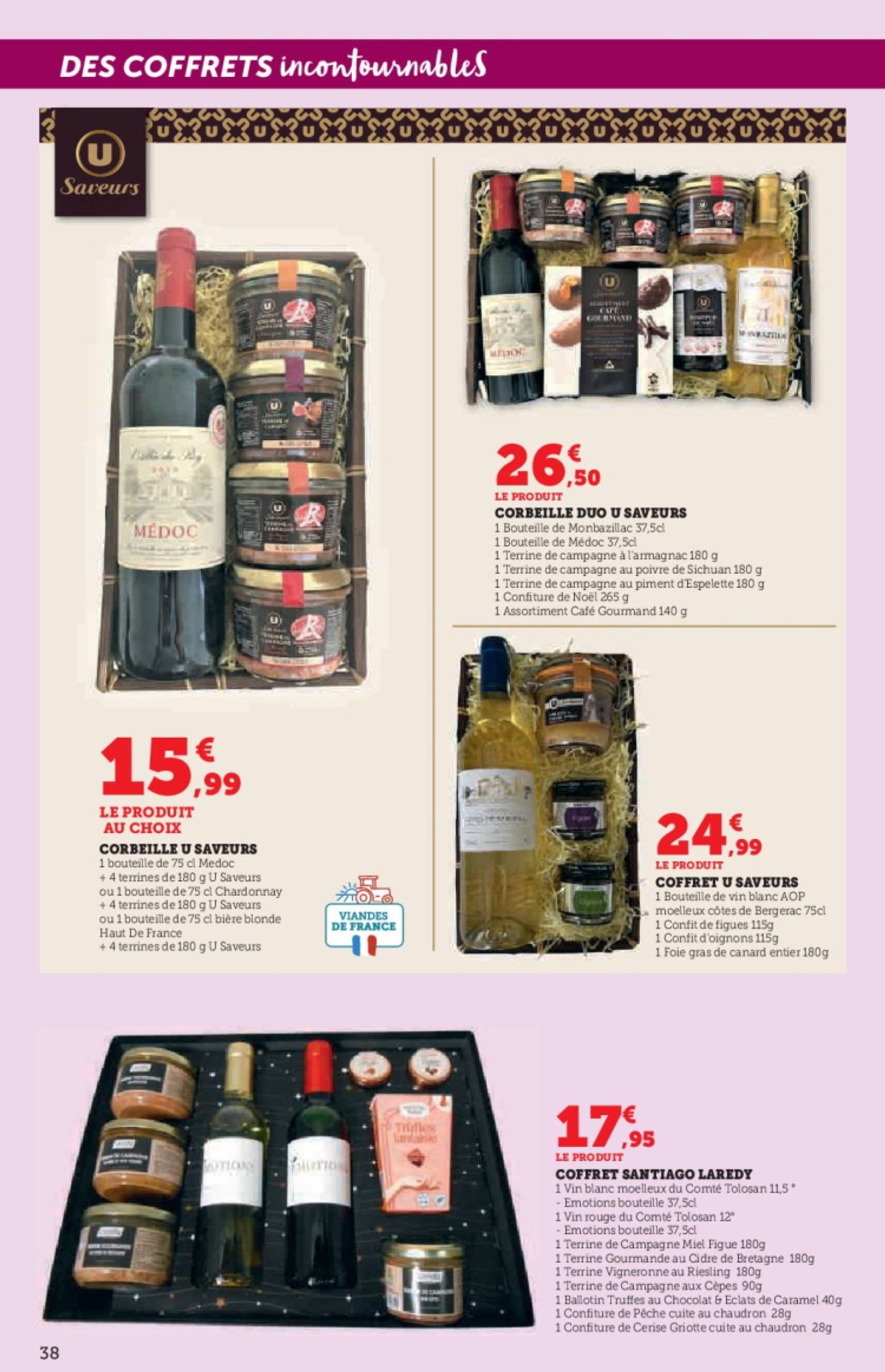 Catalogue Super U - Préparatifs pour Noël valable dès 13.11. - 24.12. 38