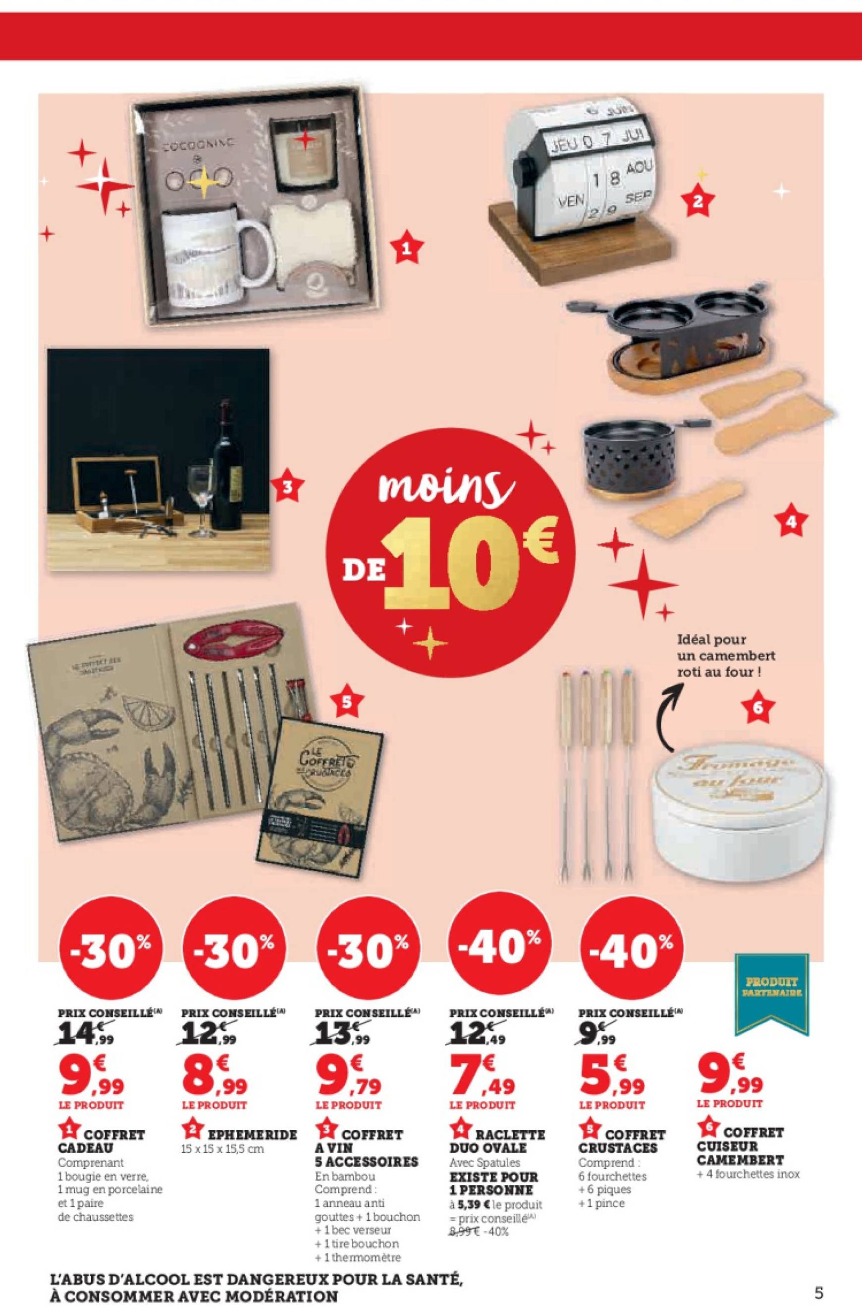 Catalogue Super U - Préparatifs pour Noël valable dès 13.11. - 24.12. 5