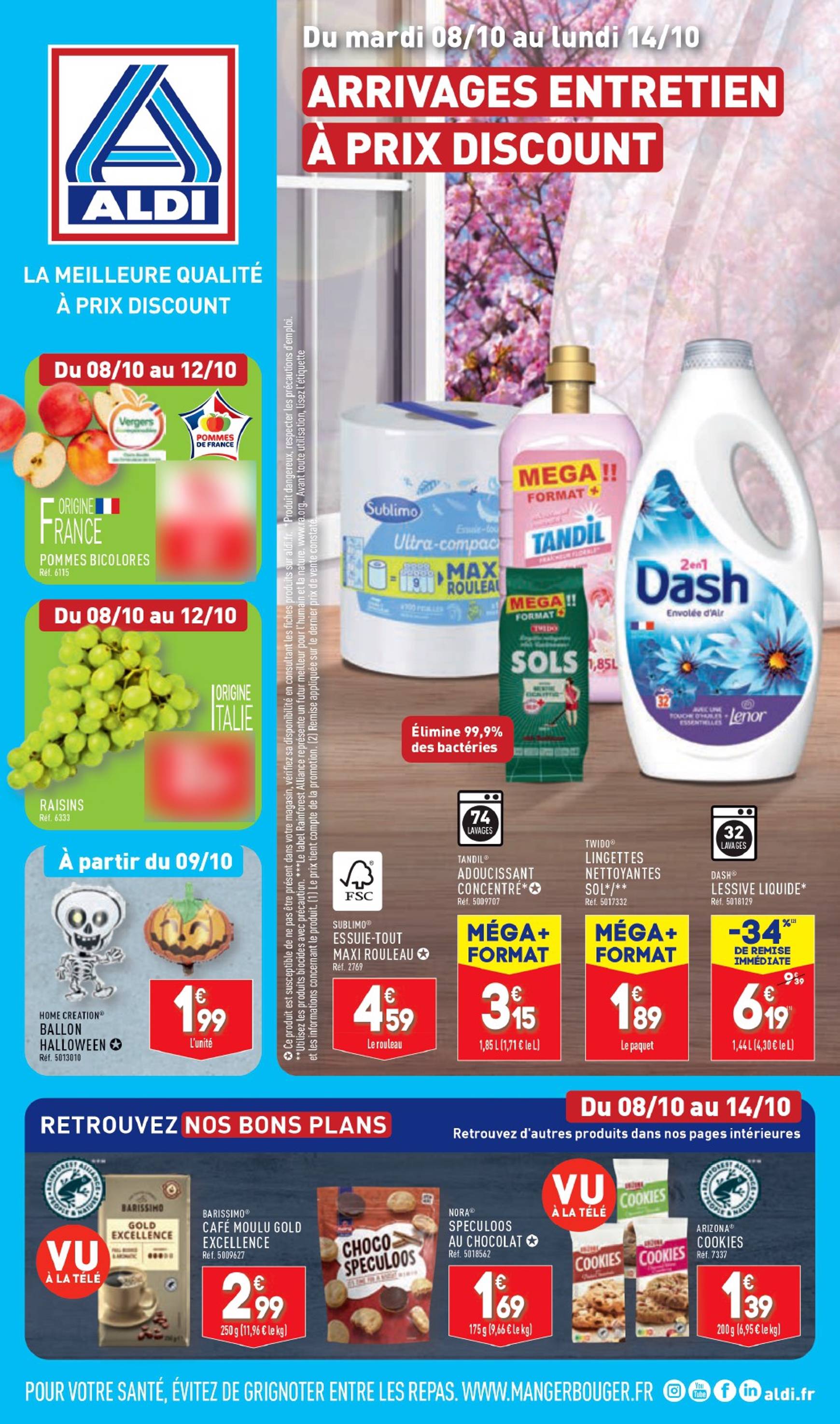 Catalogue ALDI valable dès 08.10. - 14.10.