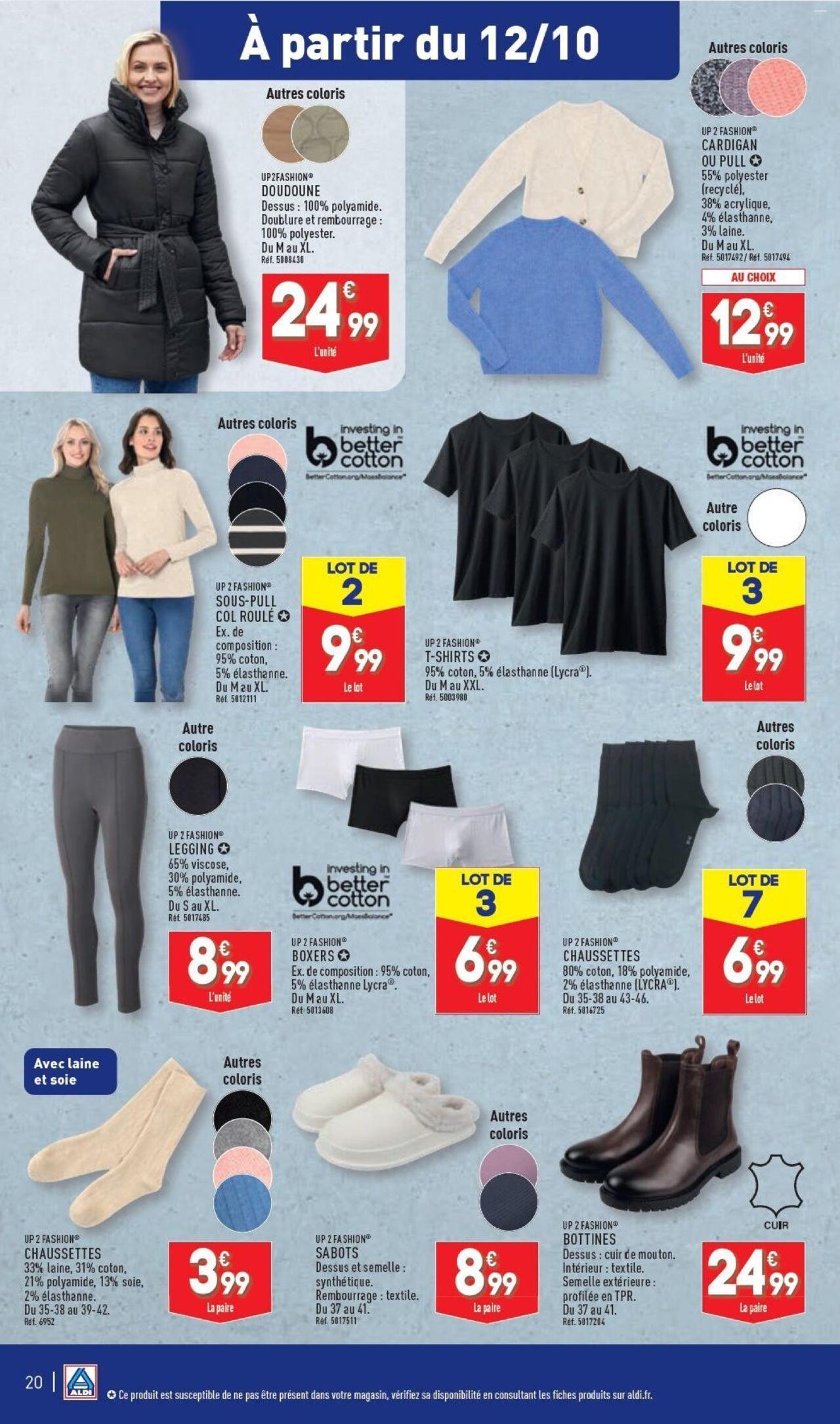 Aldi catalogue semaine 41 à partir du 08/09/2024 - 14/10/2024 22