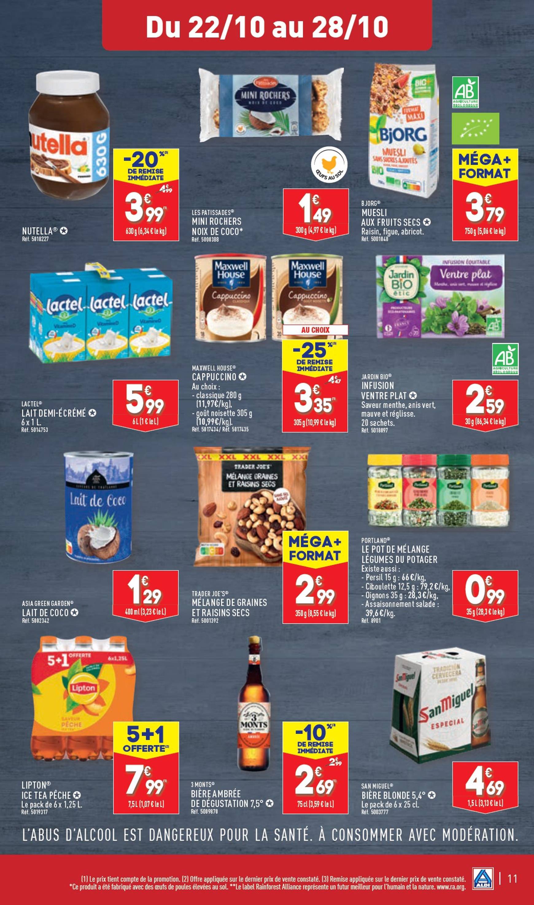 Catalogue ALDI valable dès 22.10. - 28.10. 13