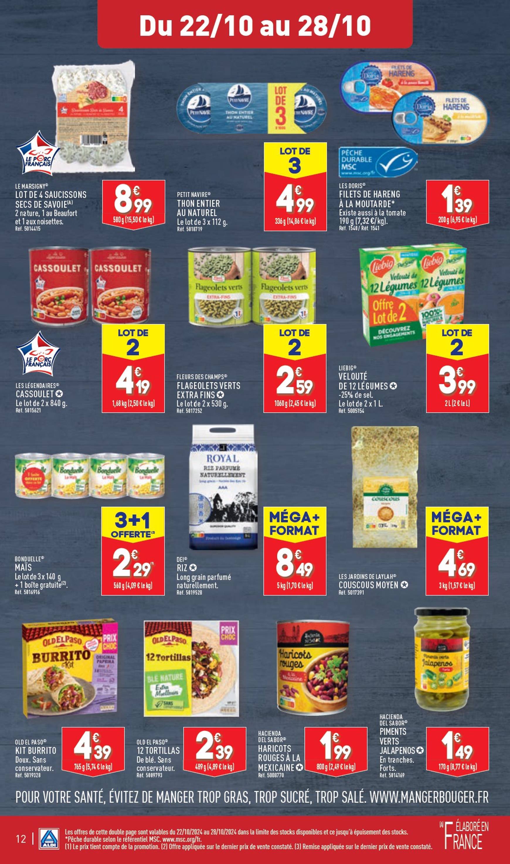 Catalogue ALDI valable dès 22.10. - 28.10. 14