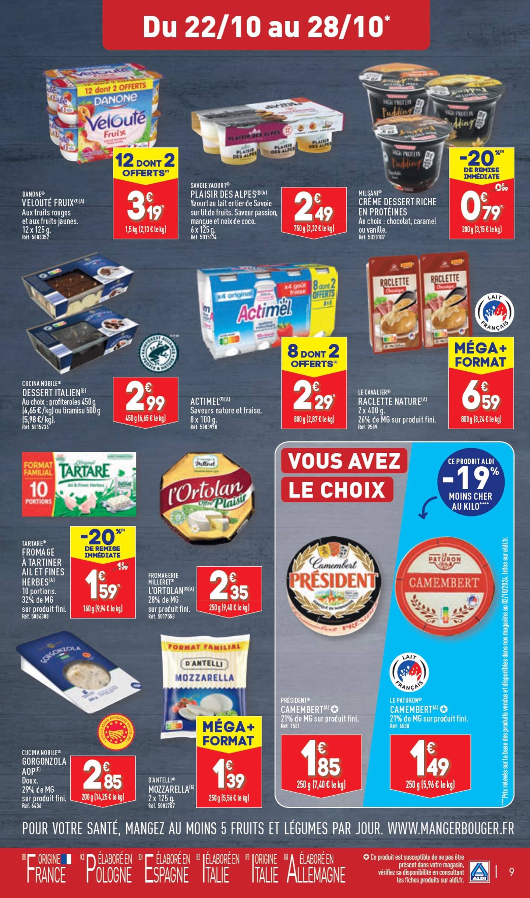 Catalogue ALDI valable dès 22.10. - 28.10. 11