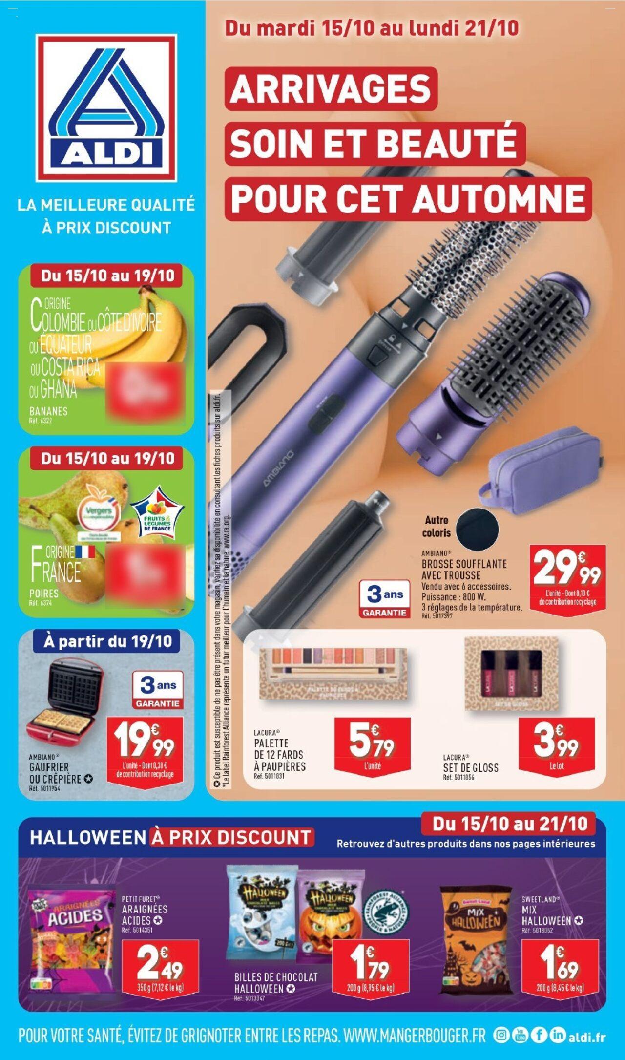 Aldi catalogue semaine 42 à partir du 15/10/2024 - 21/10/2024