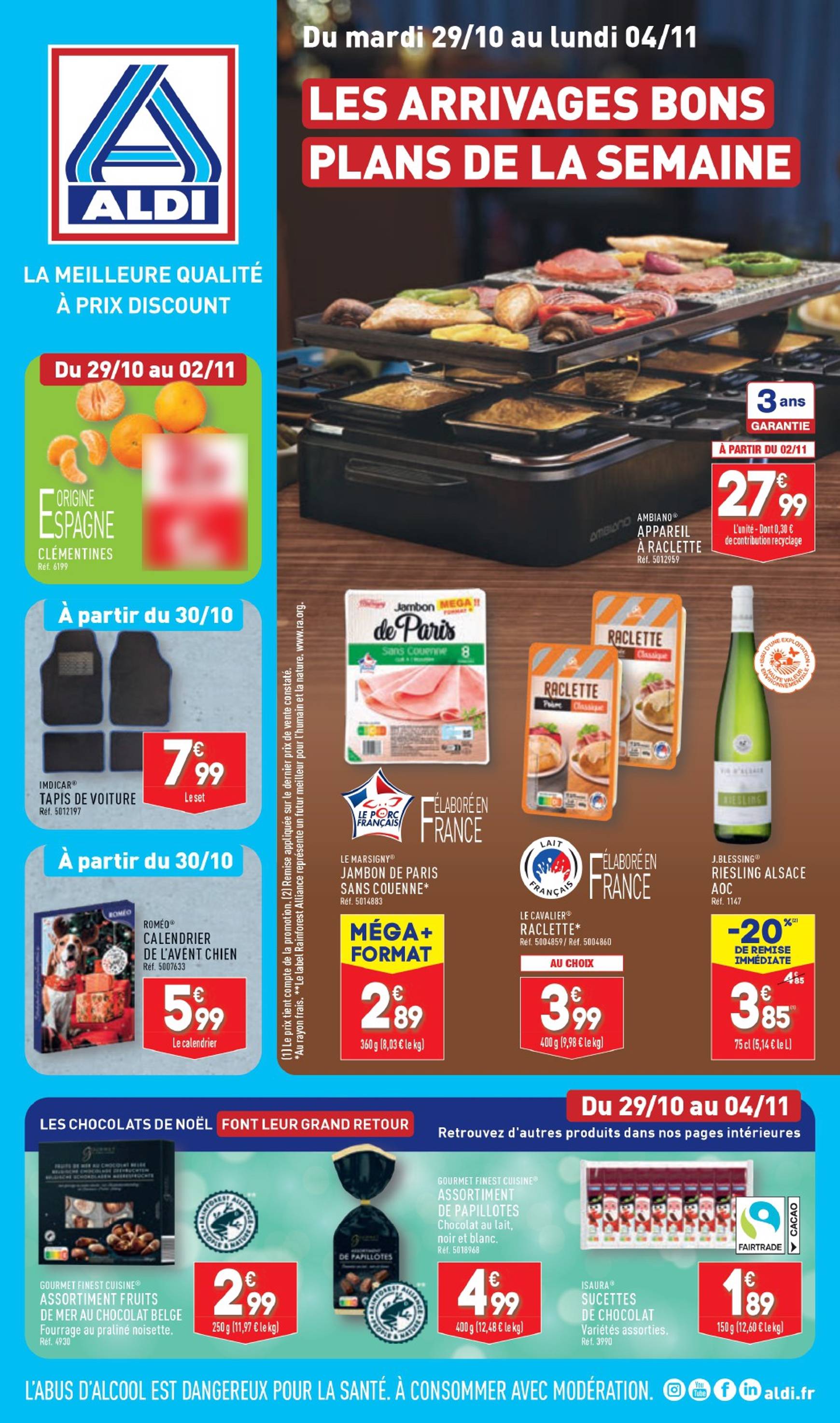 Catalogue ALDI valable dès 29.10. - 04.11.