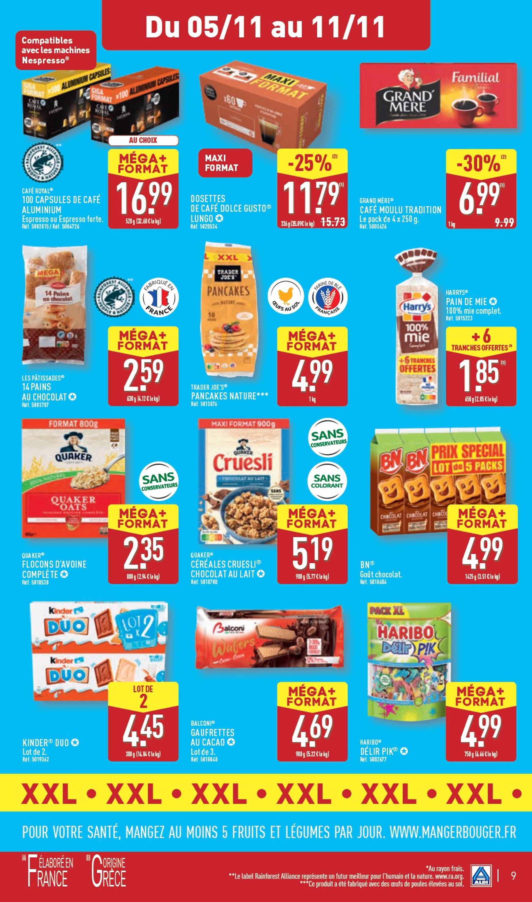 Catalogue ALDI valable dès 05.11. - 11.11. 11