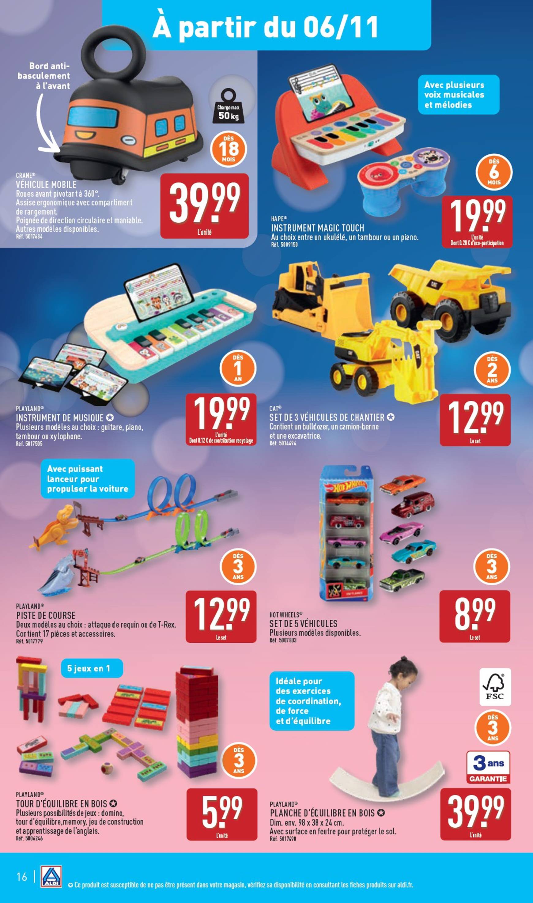 Catalogue ALDI valable dès 05.11. - 11.11. 18