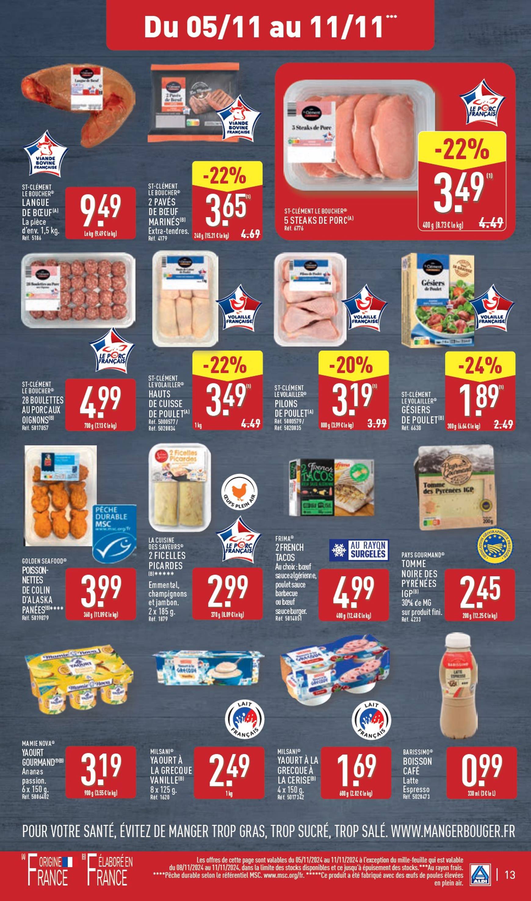 Catalogue ALDI valable dès 05.11. - 11.11. 15