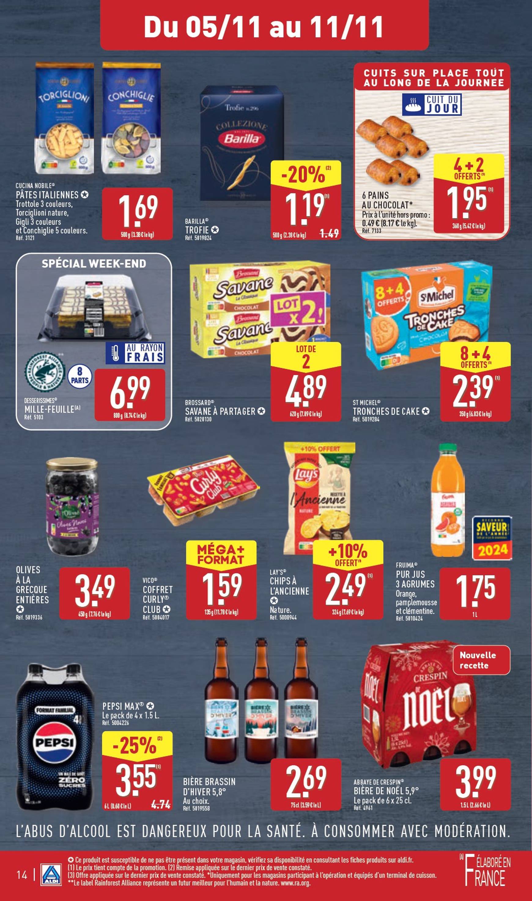 Catalogue ALDI valable dès 05.11. - 11.11. 16