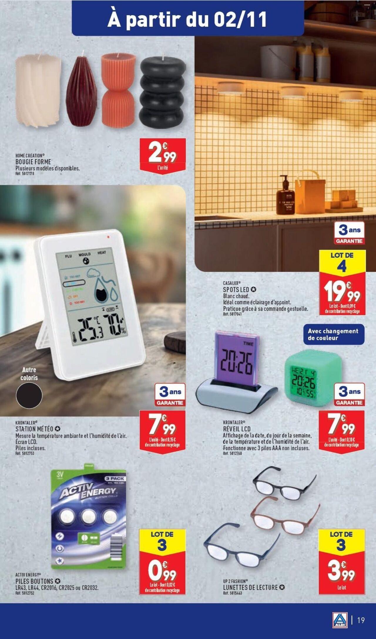 Aldi catalogue semaine 44 à partir du 29/10/2024 - 04/11/2024 21