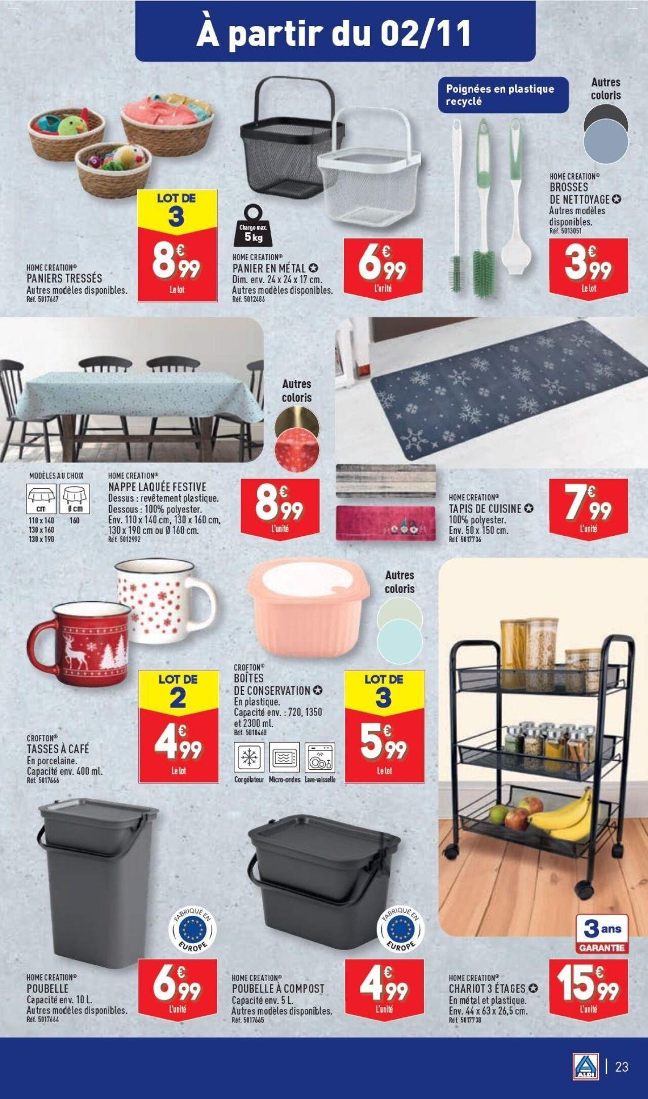 Aldi catalogue semaine 44 à partir du 29/10/2024 - 04/11/2024 25