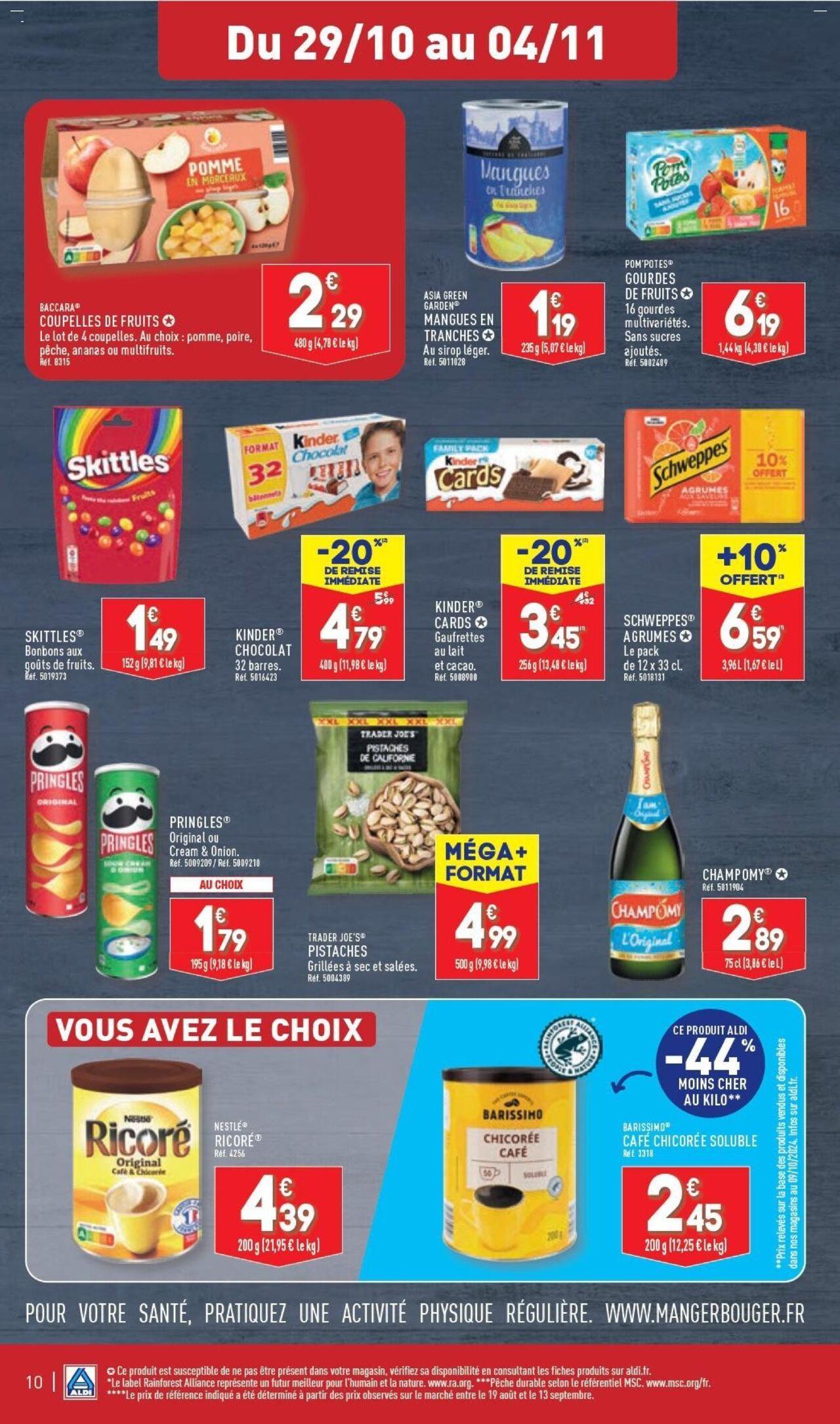 Aldi catalogue semaine 44 à partir du 29/10/2024 - 04/11/2024 12