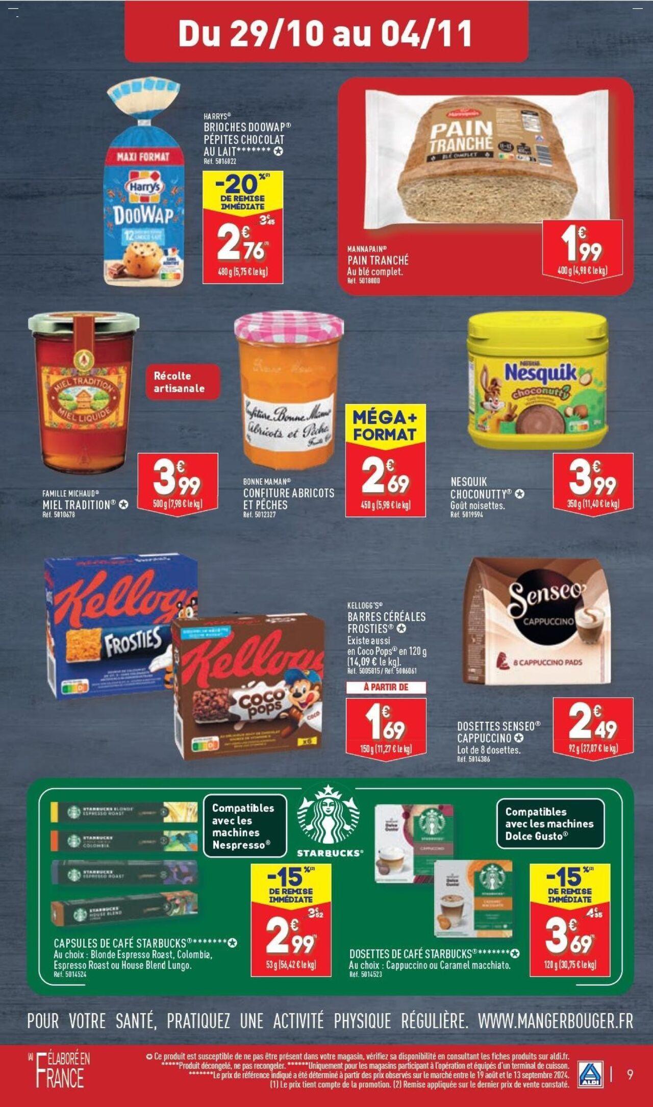 Aldi catalogue semaine 44 à partir du 29/10/2024 - 04/11/2024 11