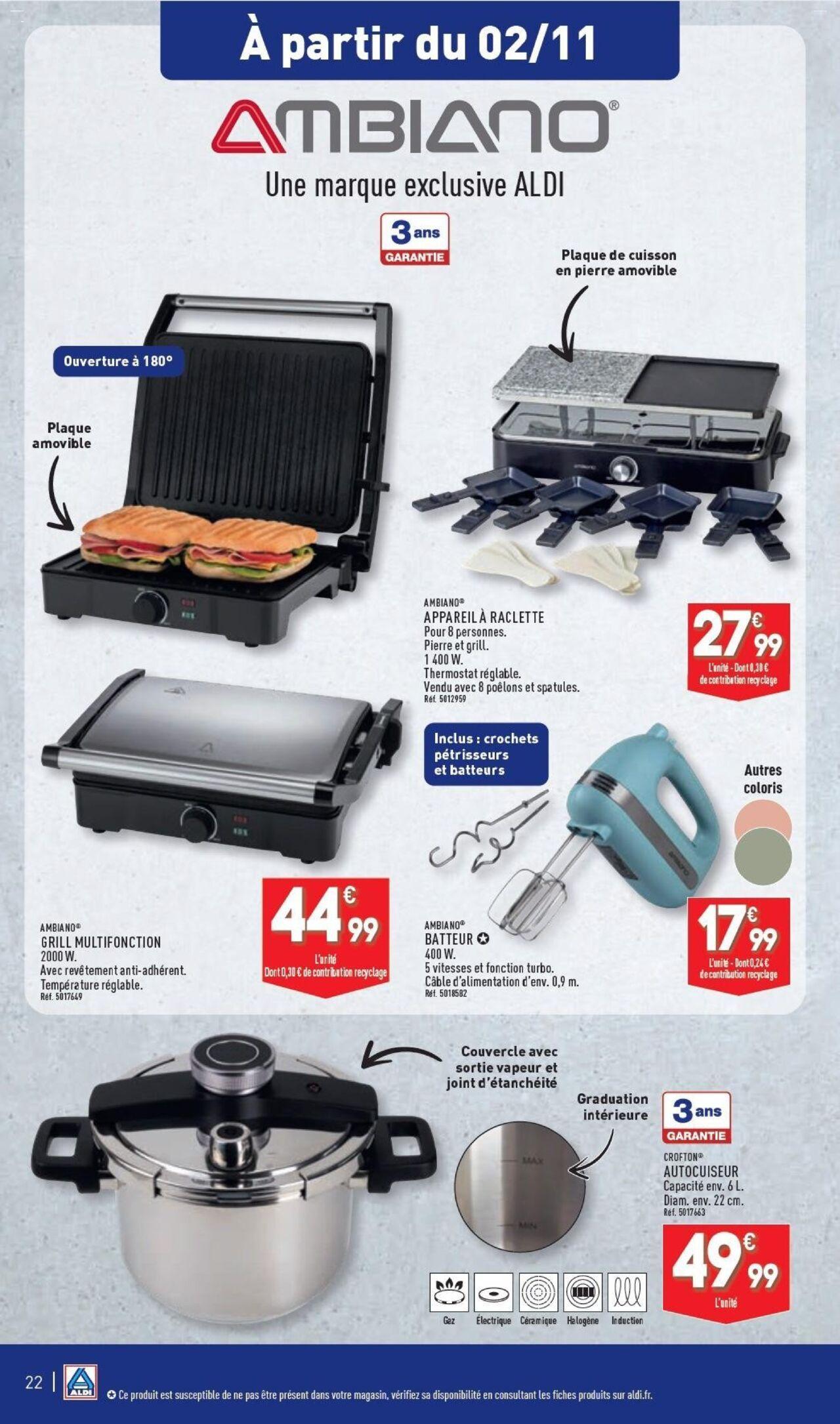 Aldi catalogue semaine 44 à partir du 29/10/2024 - 04/11/2024 24