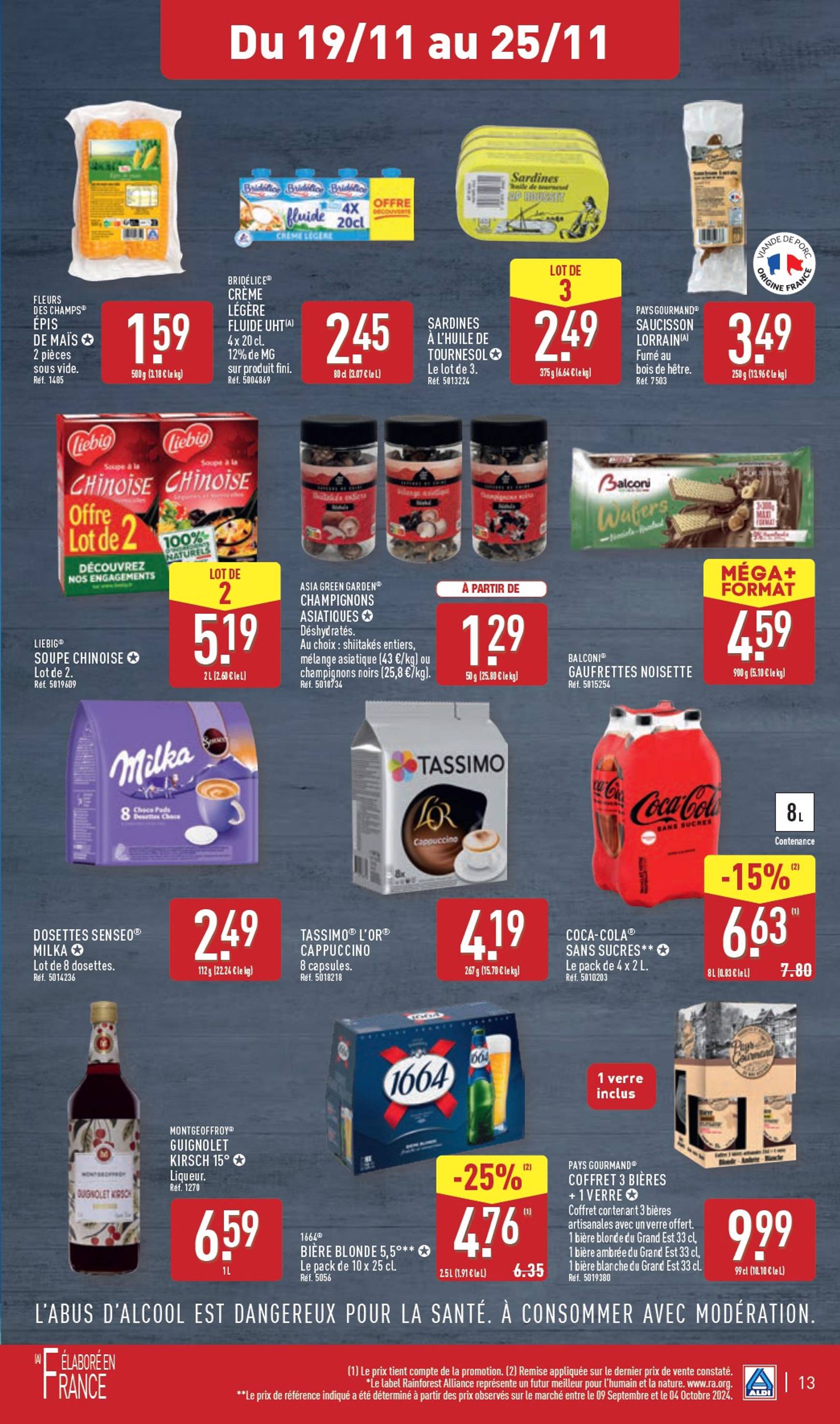 Catalogue ALDI valable dès 19.11. - 25.11. 16