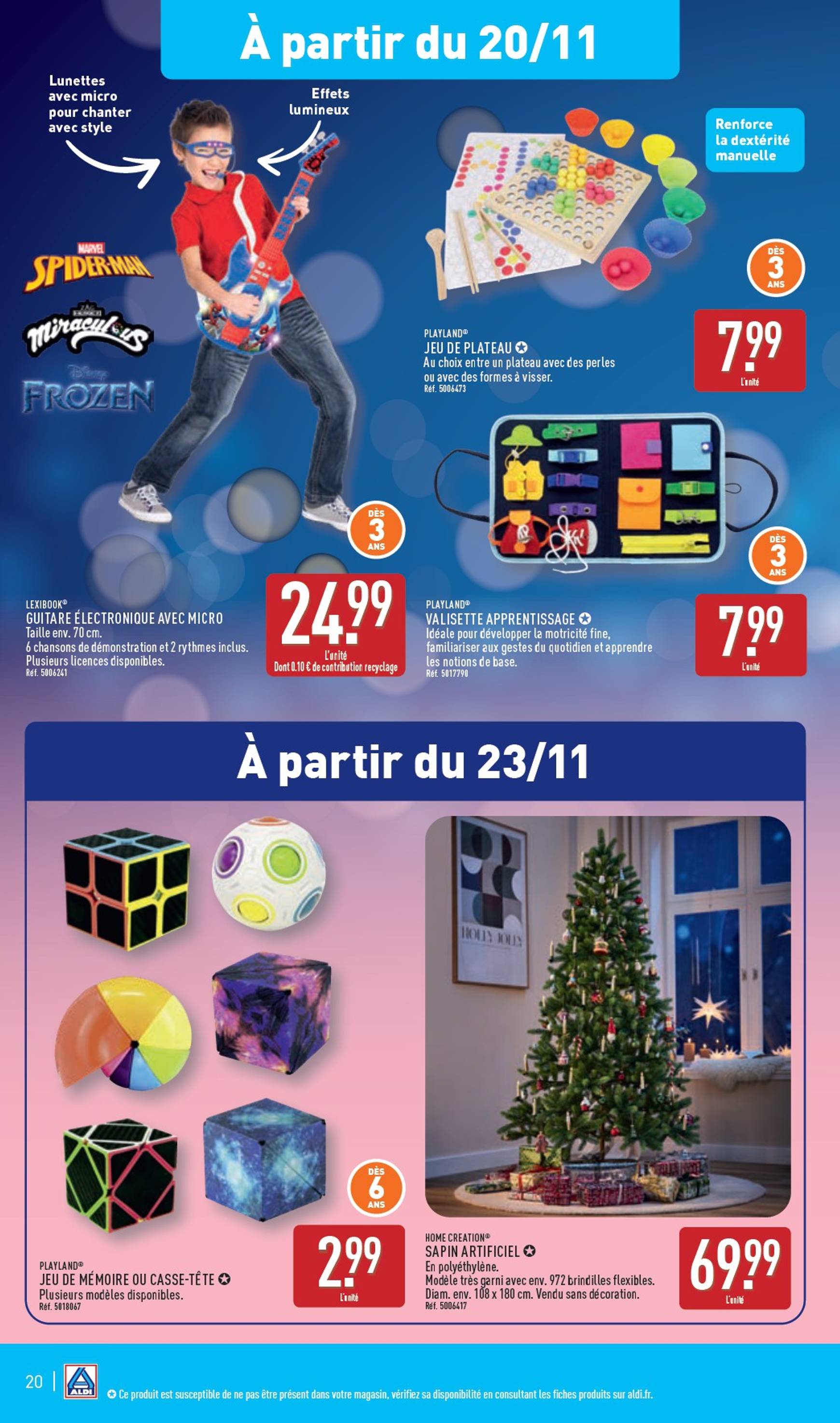 Catalogue ALDI valable dès 19.11. - 25.11. 23