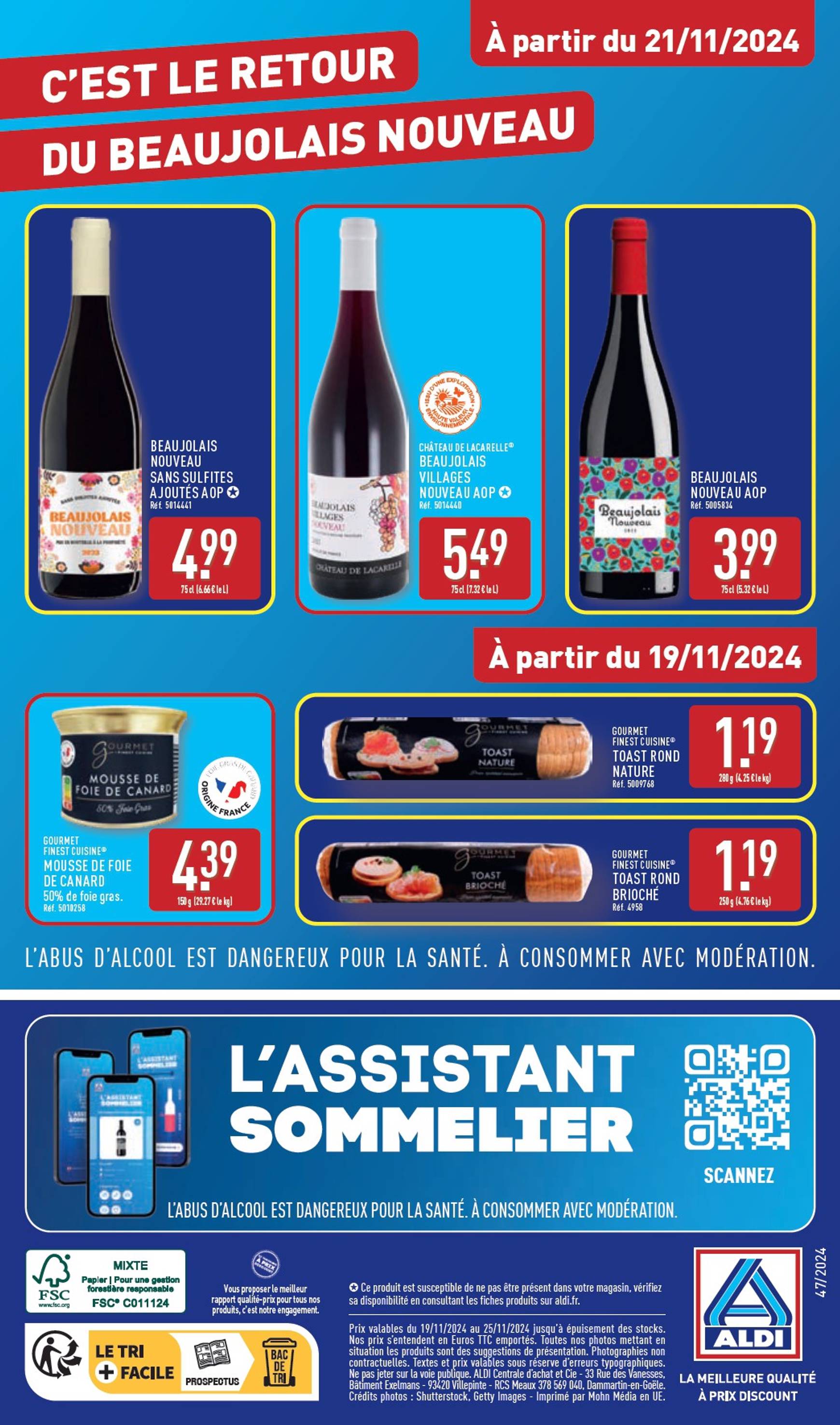 Catalogue ALDI valable dès 19.11. - 25.11. 27