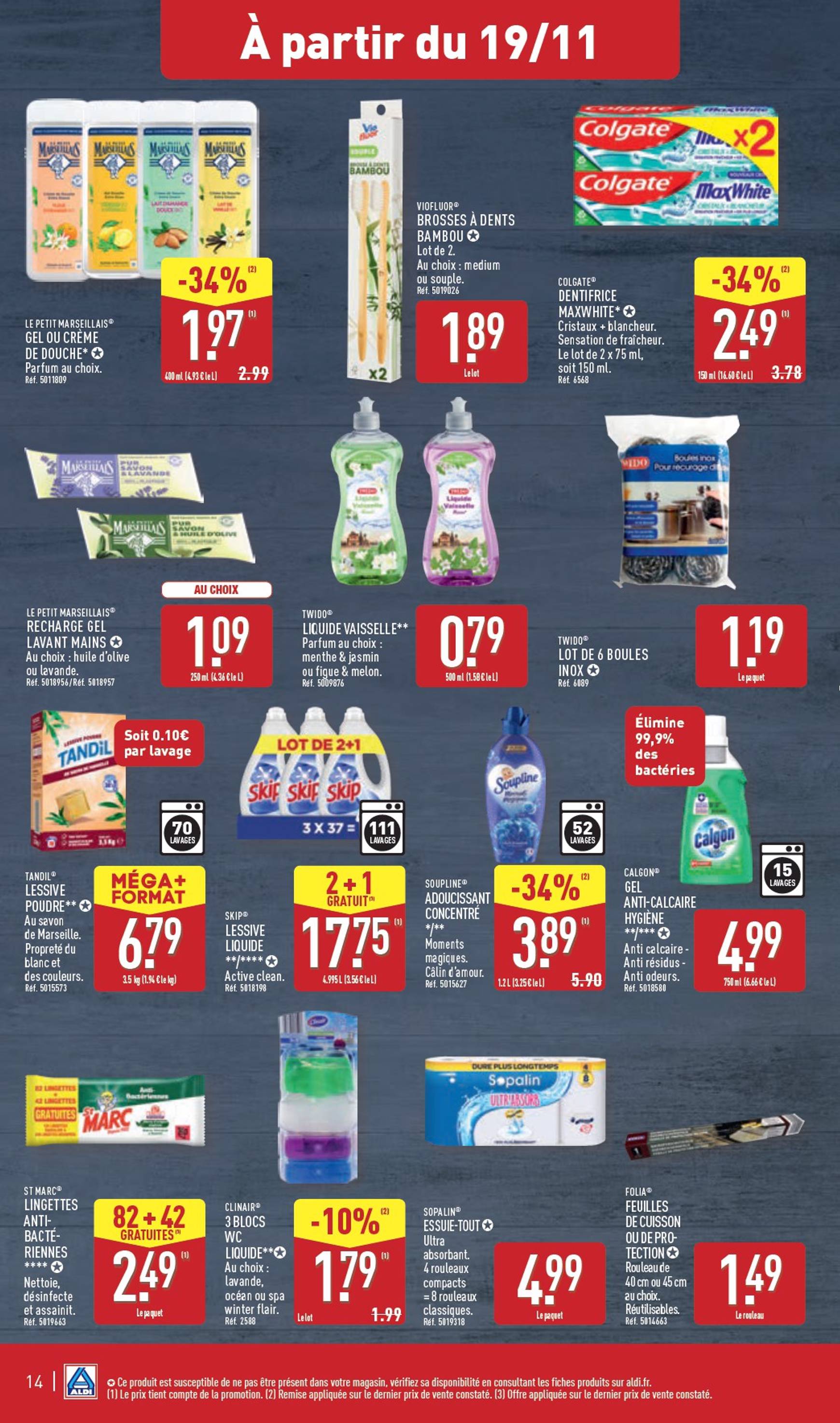 Catalogue ALDI valable dès 19.11. - 25.11. 17