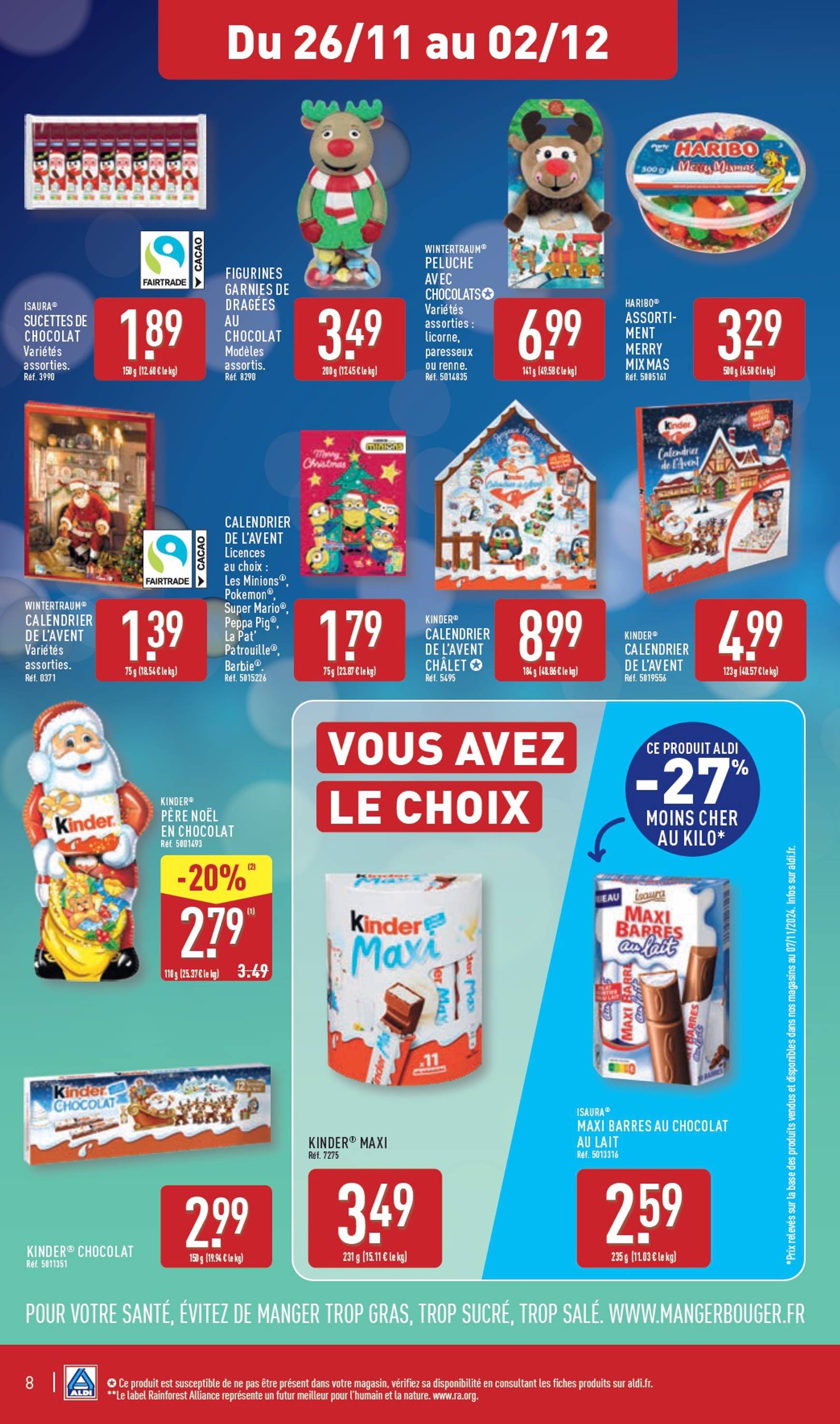 Catalogue ALDI valable dès 26.11. - 02.12. 11