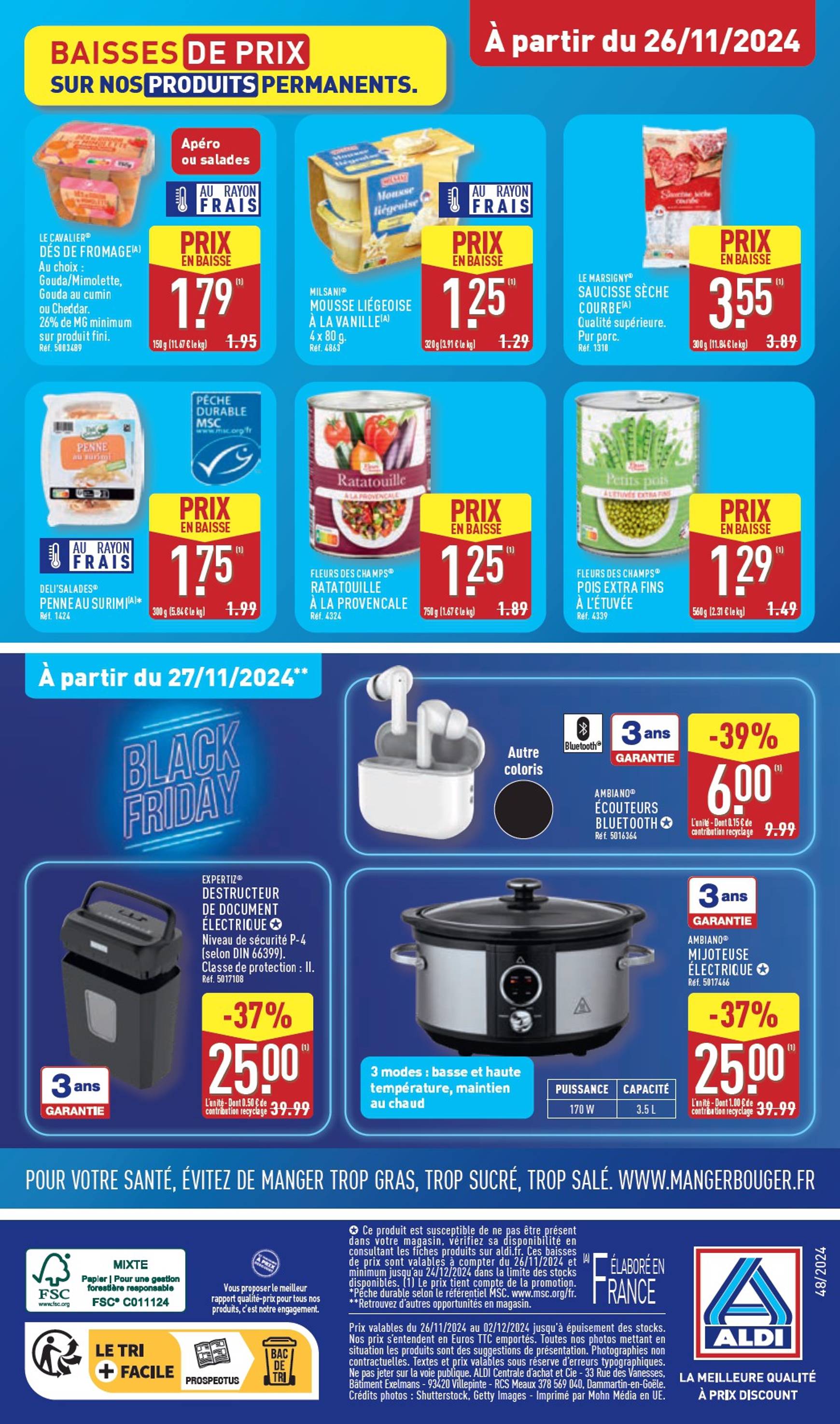 Catalogue ALDI valable dès 26.11. - 02.12. 31