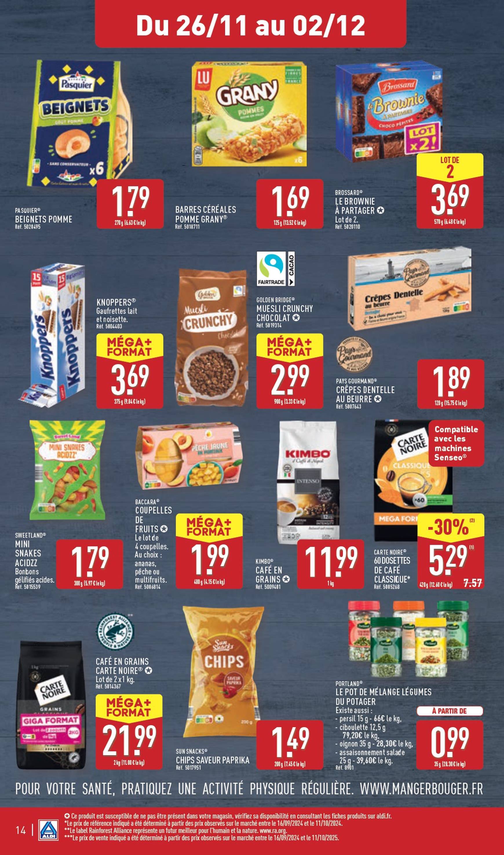 Catalogue ALDI valable dès 26.11. - 02.12. 17