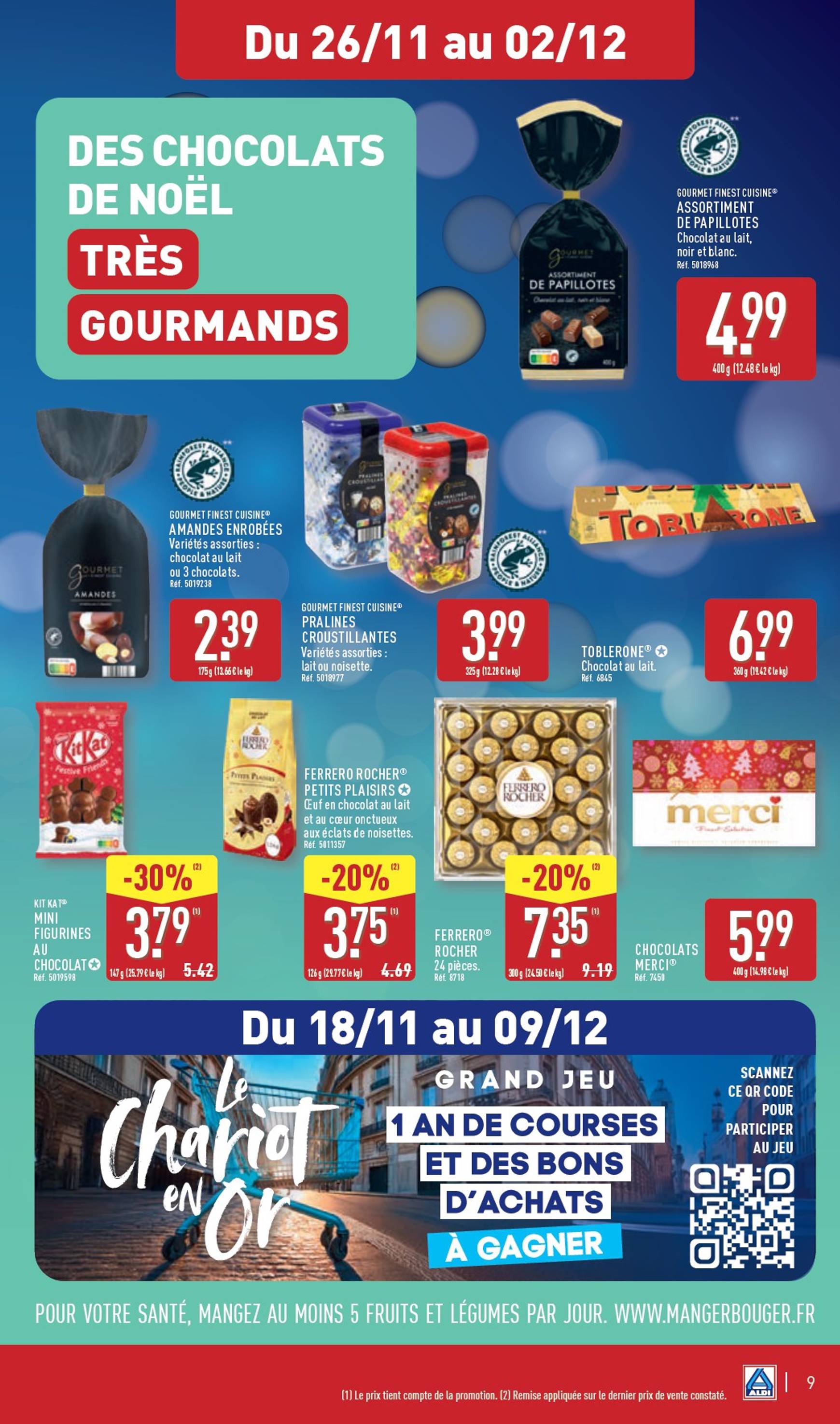 Catalogue ALDI valable dès 26.11. - 02.12. 12