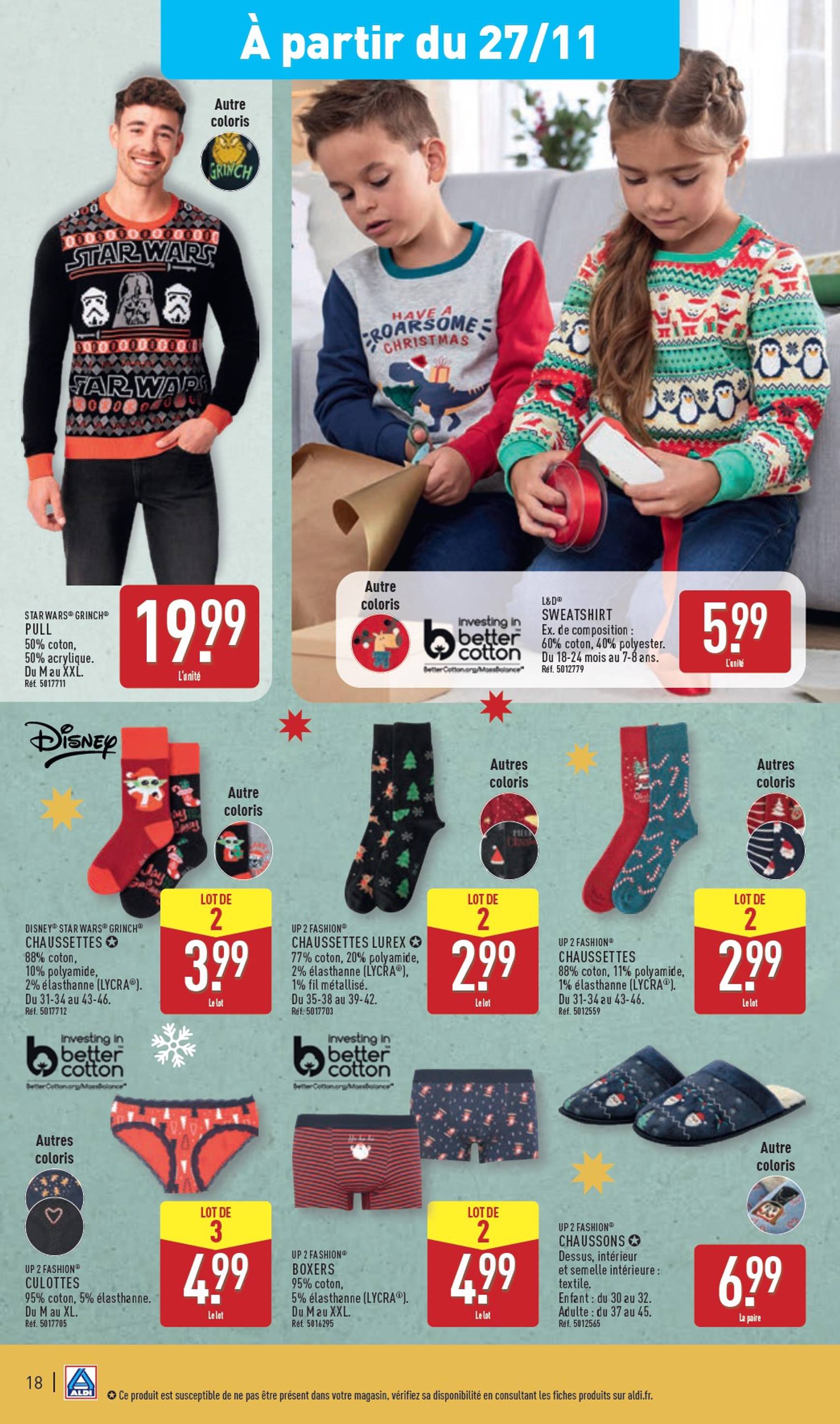 Catalogue ALDI valable dès 26.11. - 02.12. 21