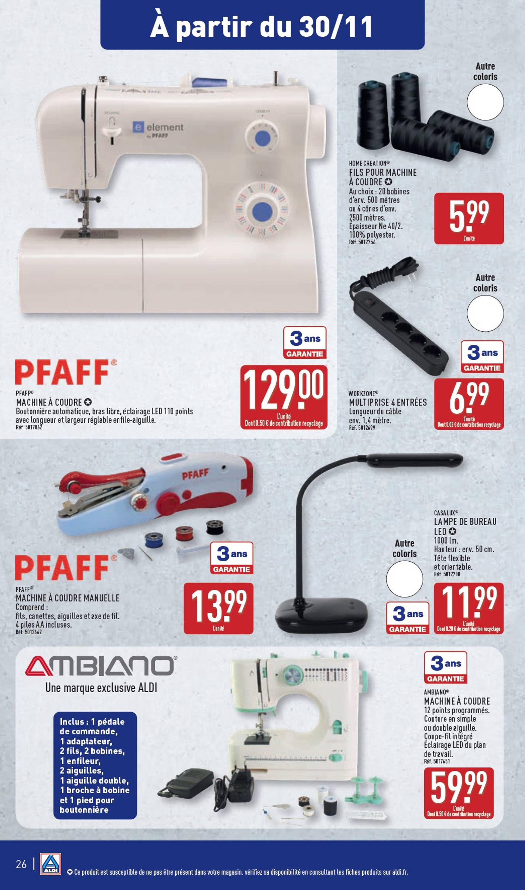 Catalogue ALDI valable dès 26.11. - 02.12. 29