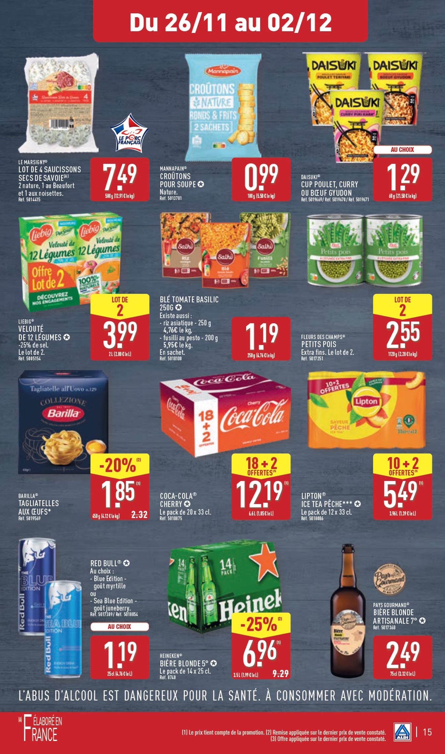 Catalogue ALDI valable dès 26.11. - 02.12. 18