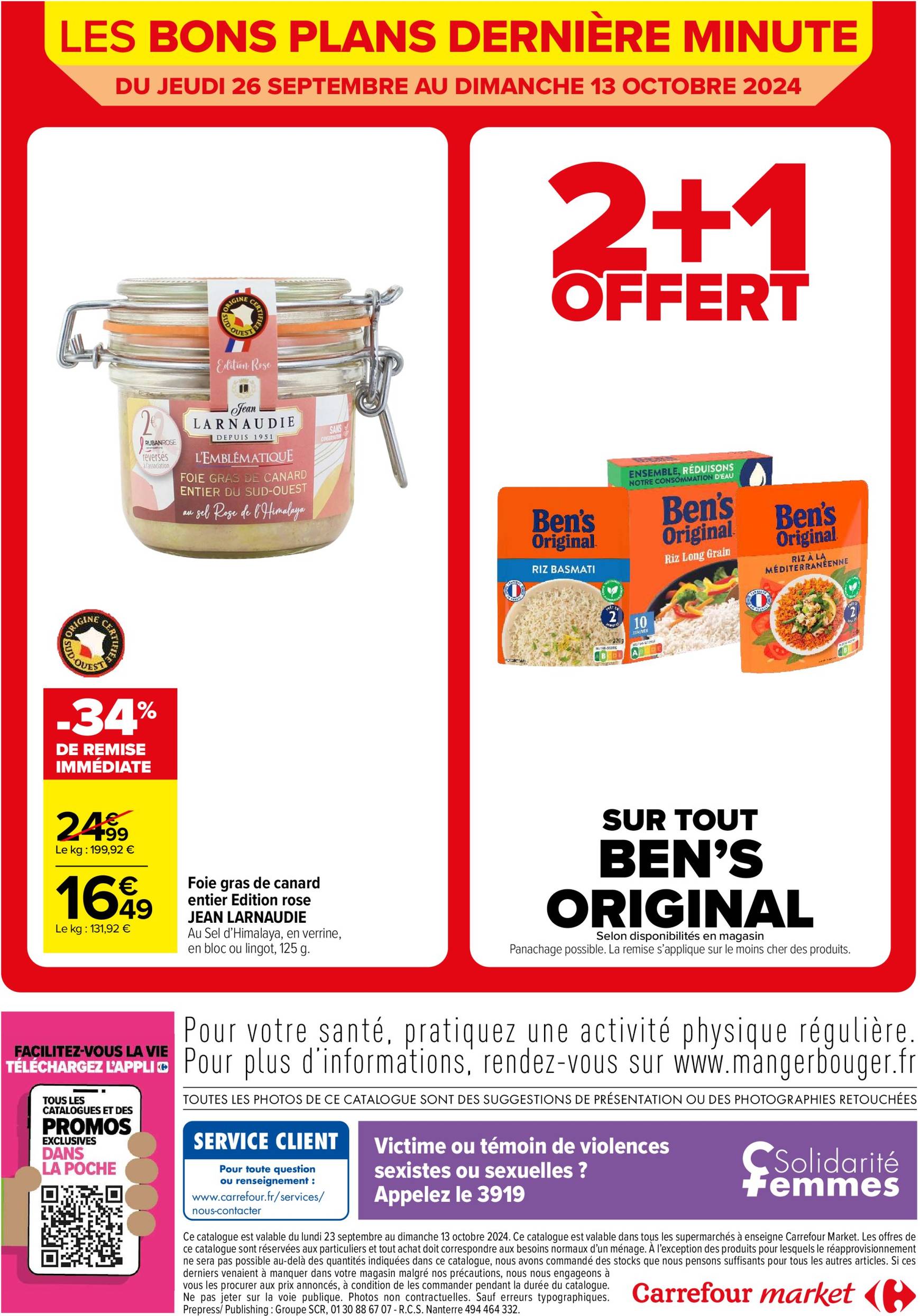 Catalogue Carrefour Market valable dès 26.09. - 13.10. 3