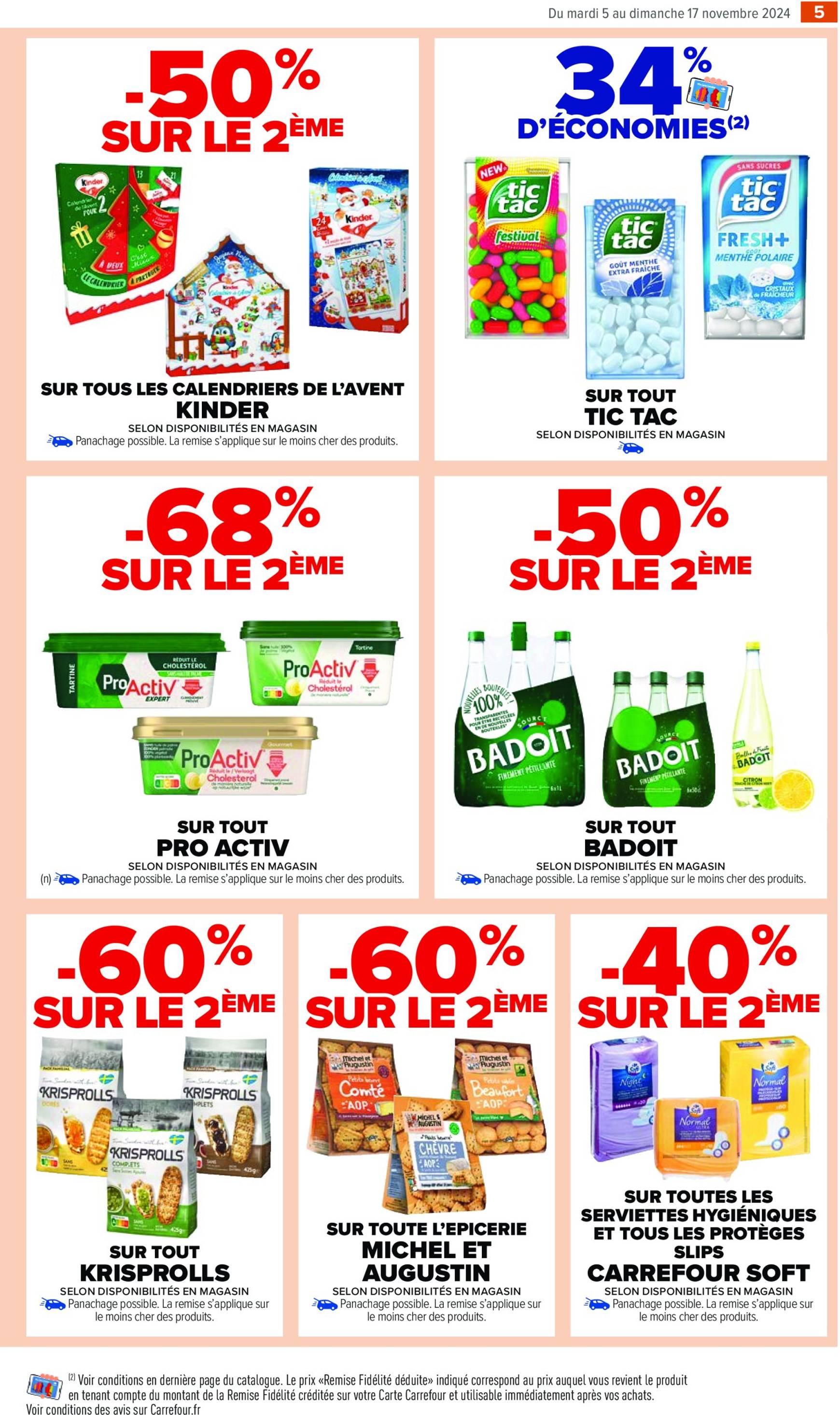 Catalogue Carrefour Market valable dès 05.11. - 17.11. 7