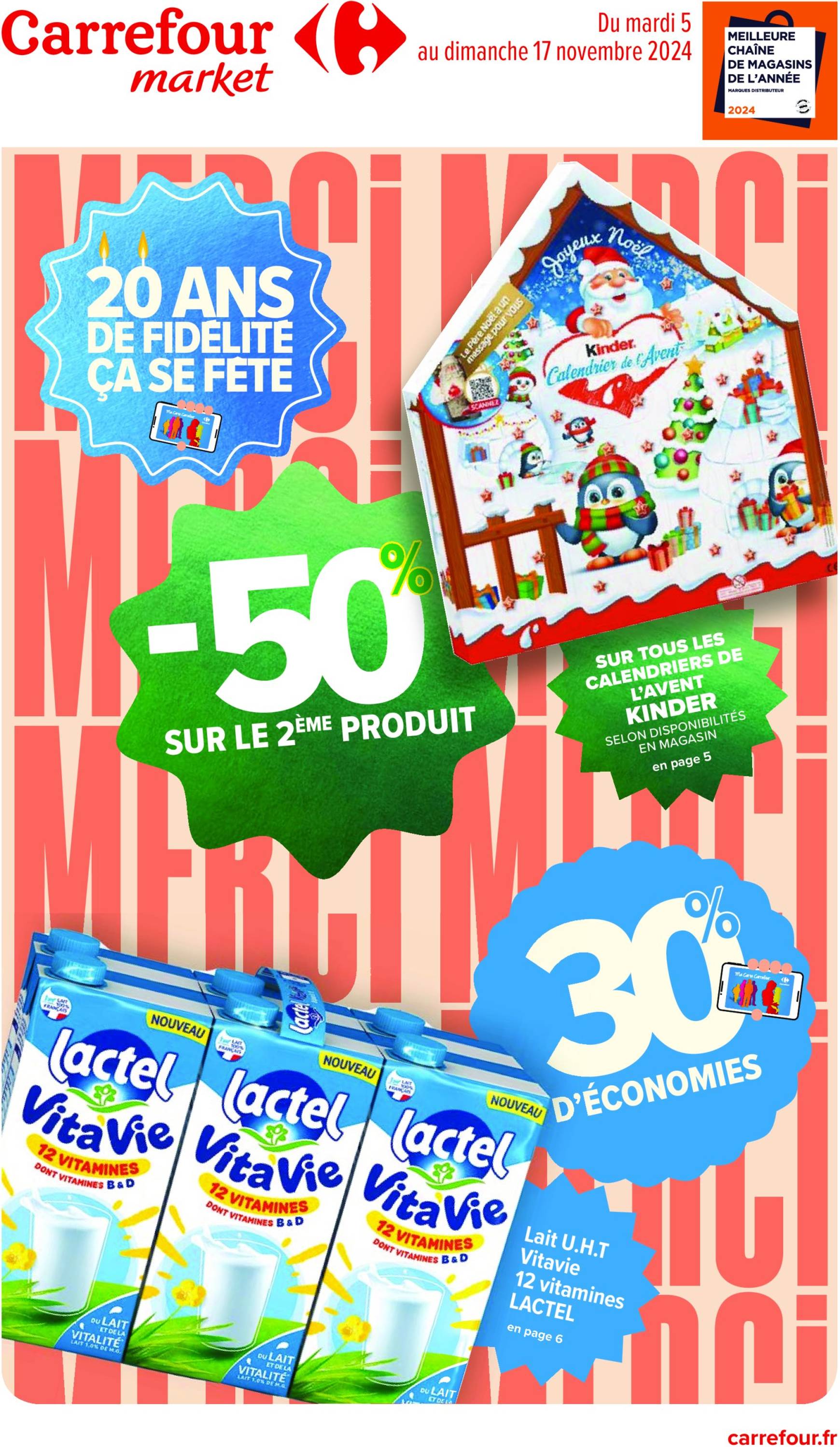 Catalogue Carrefour Market valable dès 05.11. - 17.11.