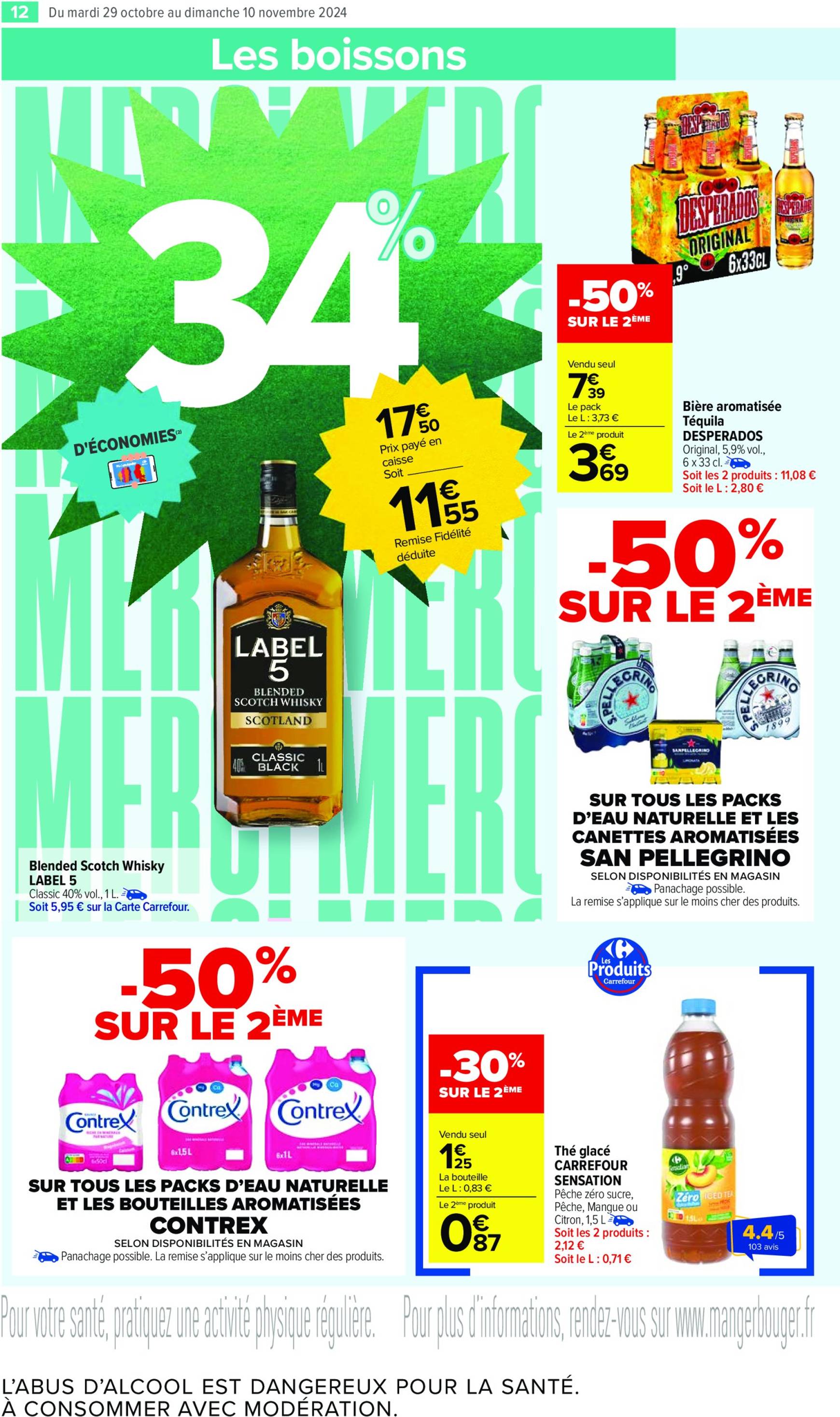 Catalogue Carrefour Market valable dès 29.10. - 10.11. 14