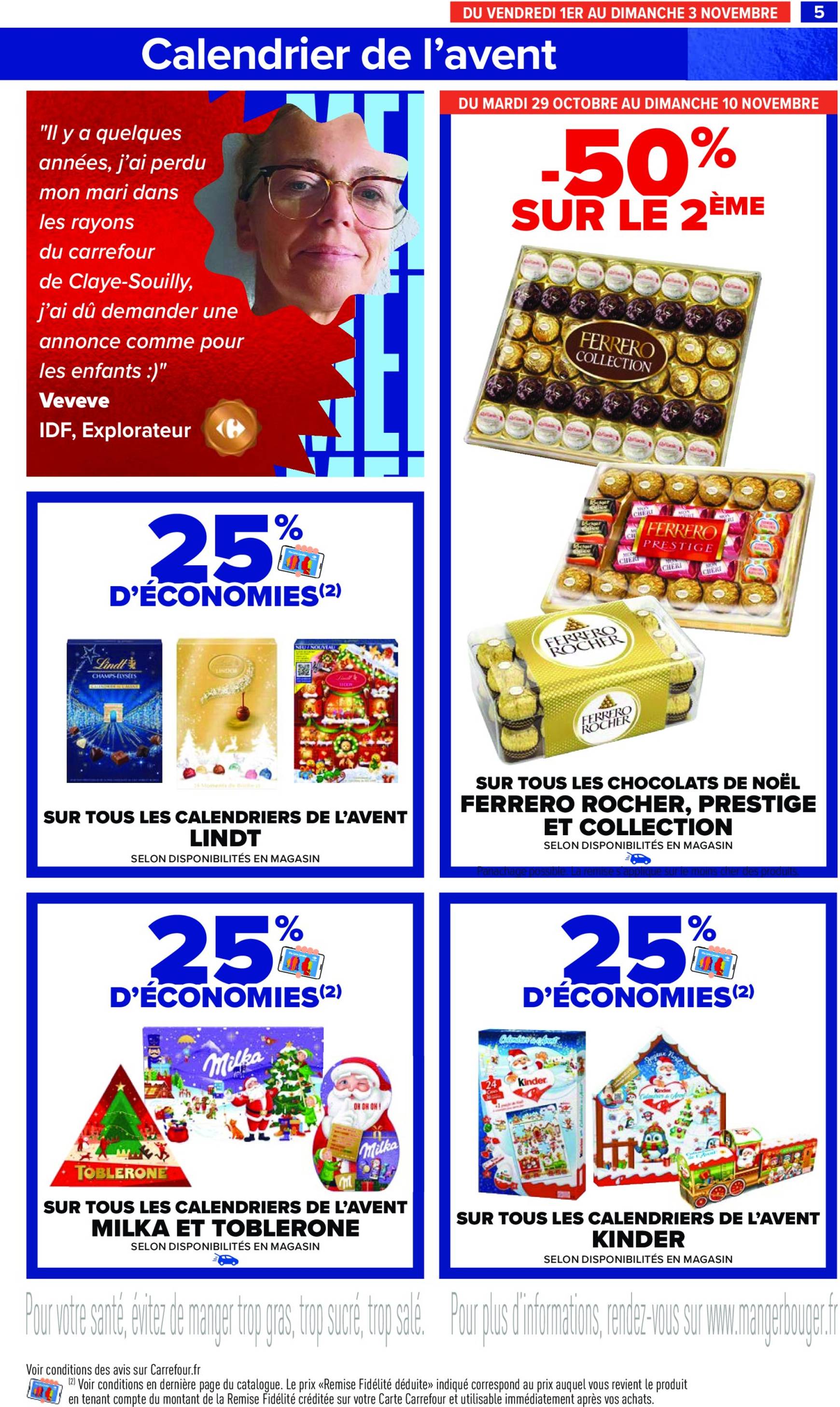 Catalogue Carrefour Market valable dès 29.10. - 10.11. 7