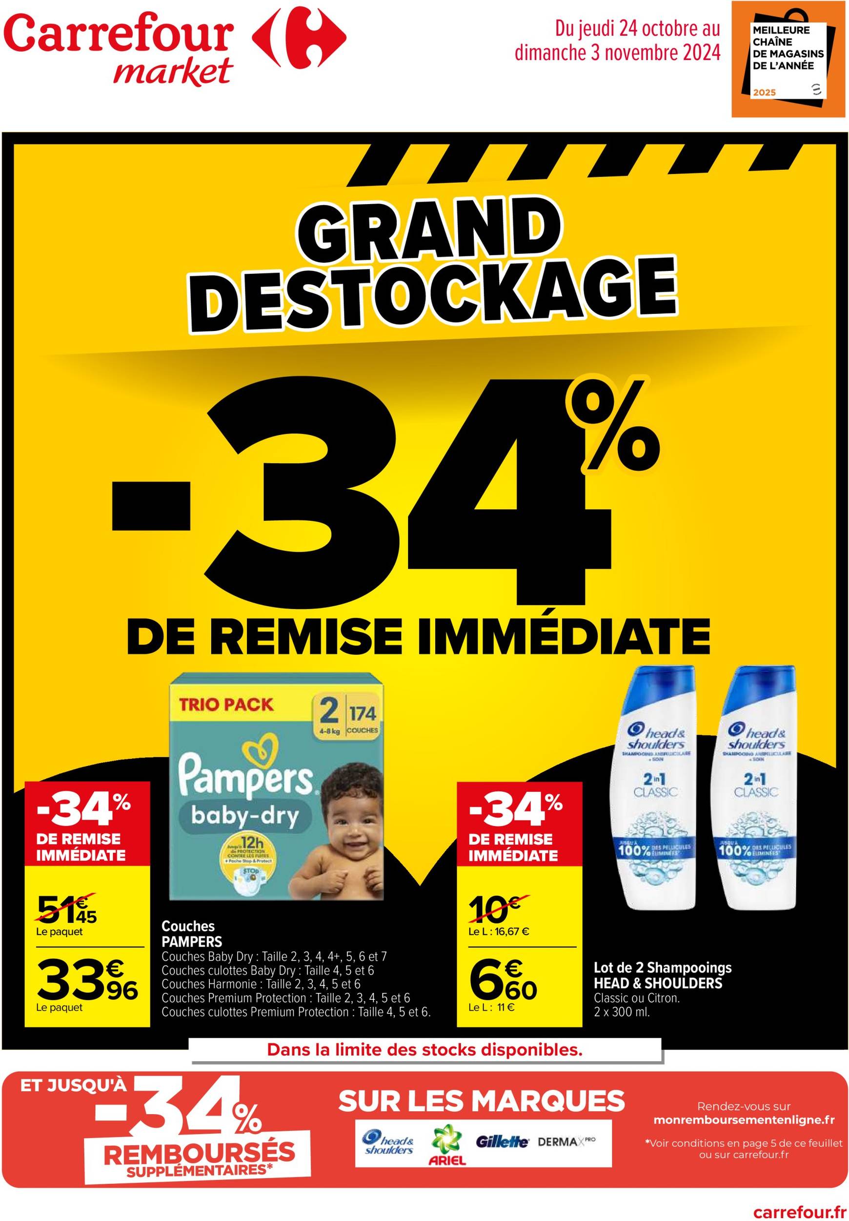 Catalogue Carrefour Market valable dès 24.10. - 03.11.