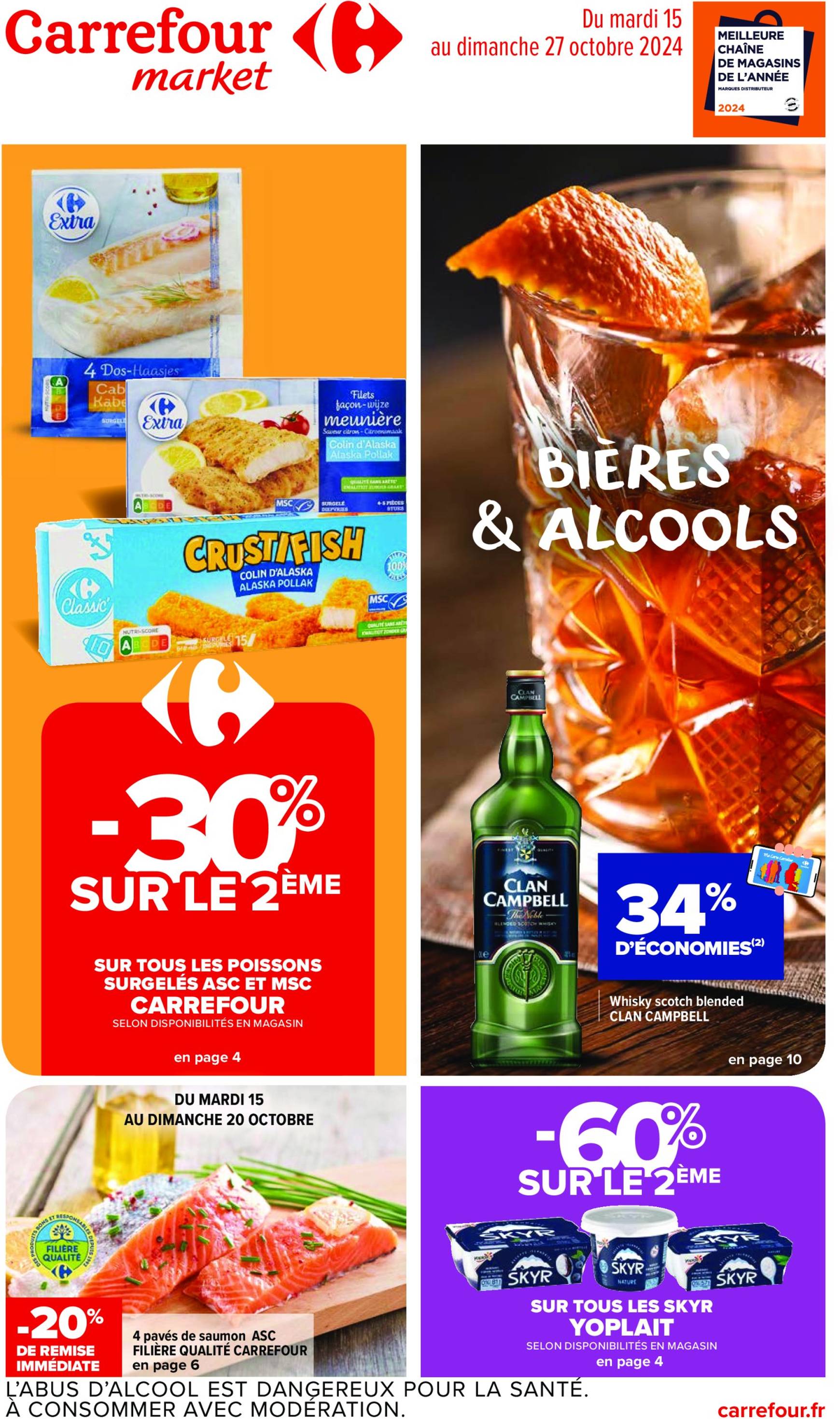 Catalogue Carrefour Market valable dès 15.10. - 27.10.