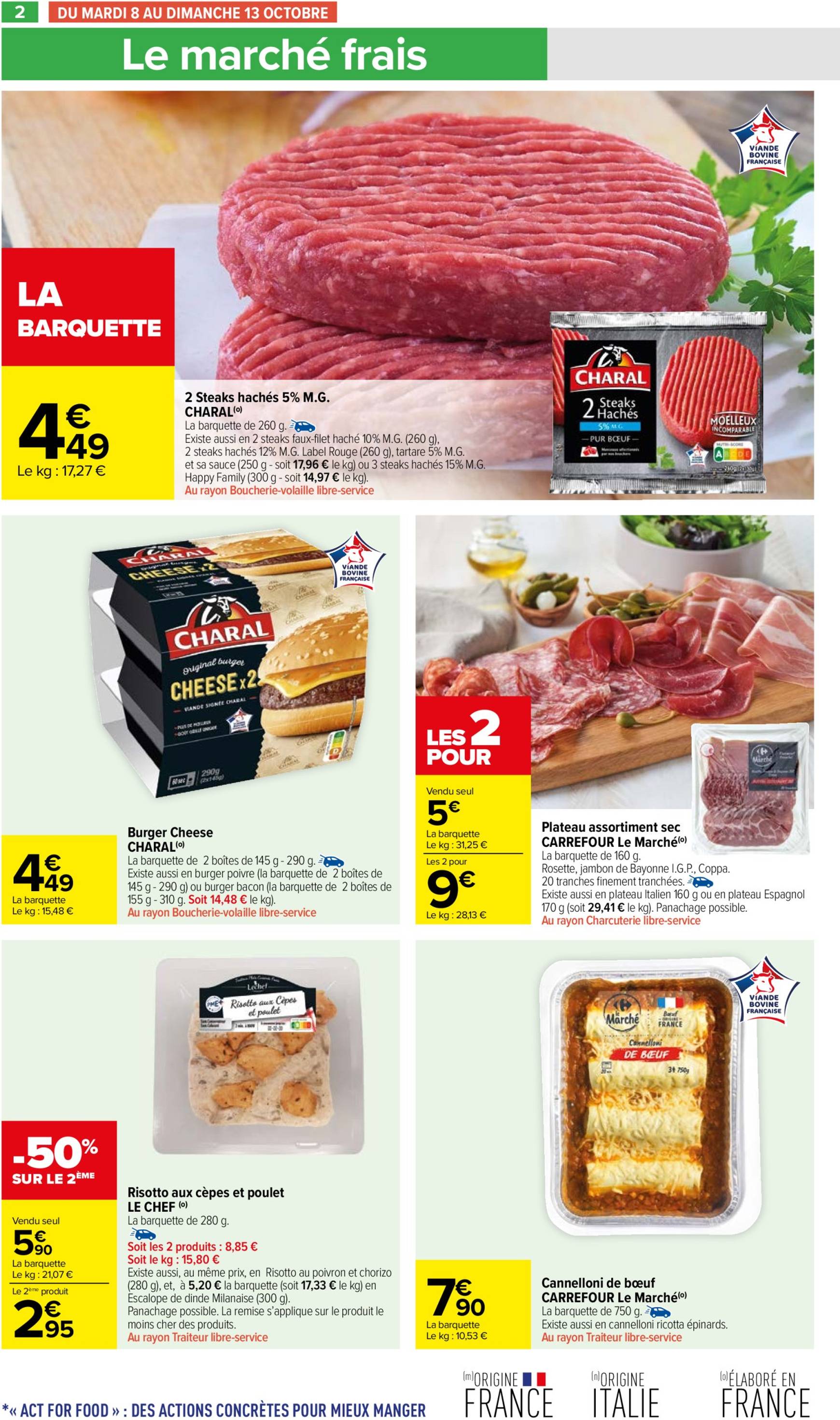 Catalogue Carrefour Market valable dès 08.10. - 20.10. 4