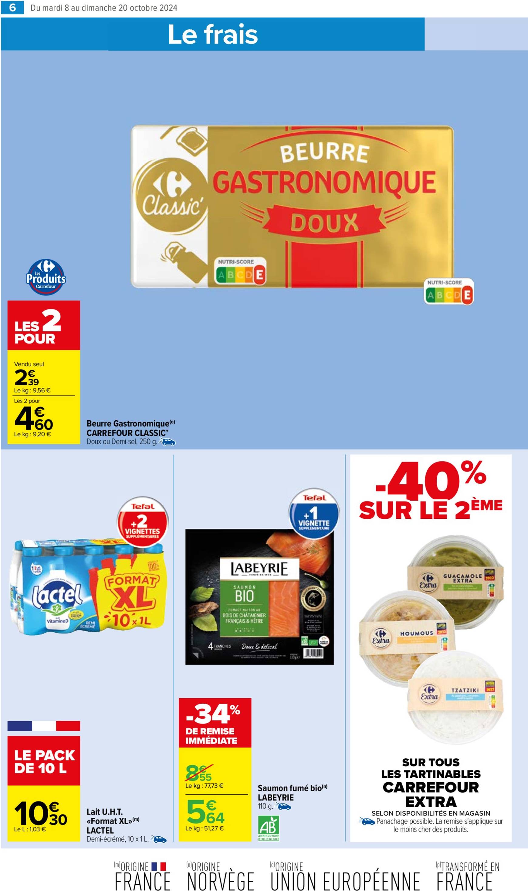 Catalogue Carrefour Market valable dès 08.10. - 20.10. 8