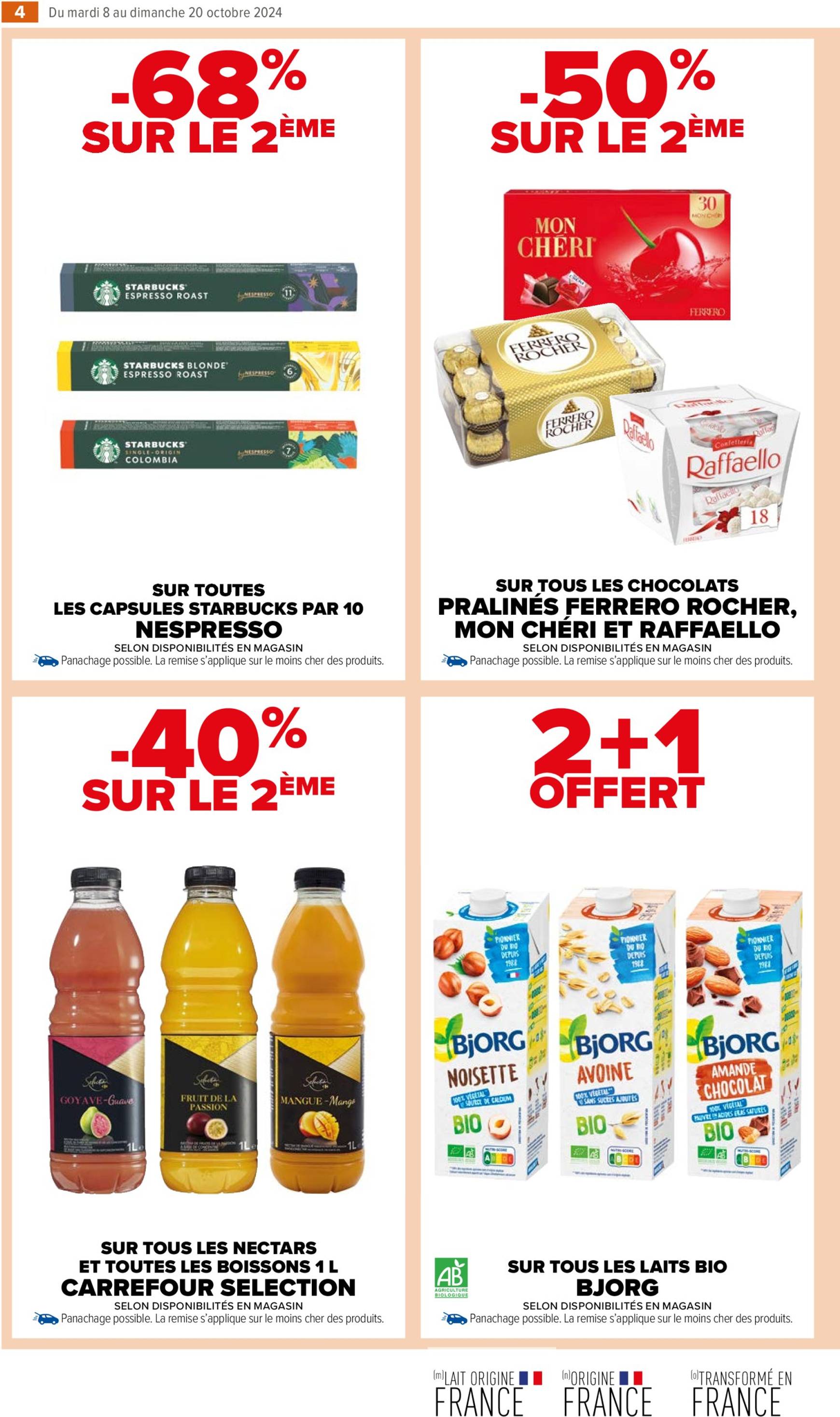 Catalogue Carrefour Market valable dès 08.10. - 20.10. 6