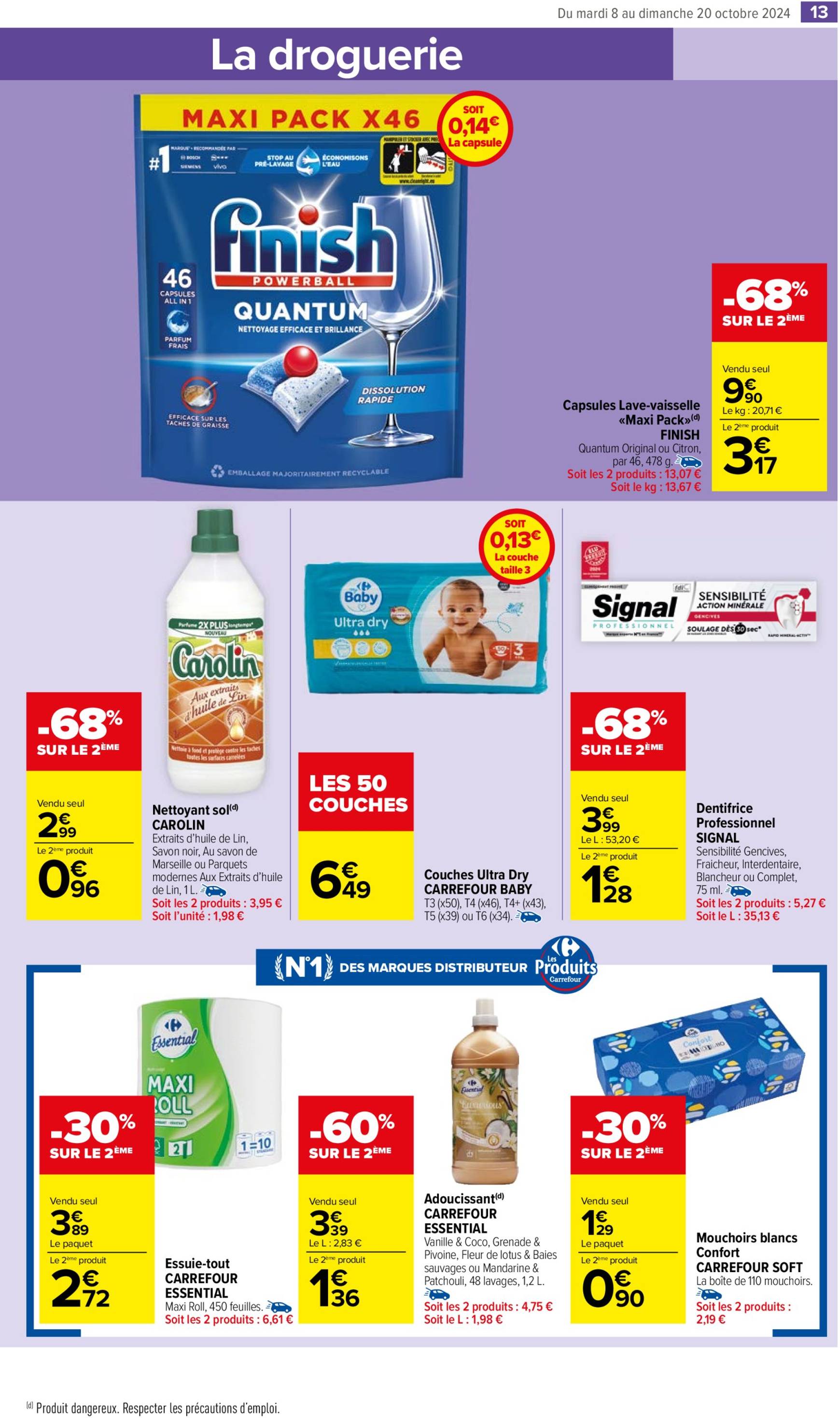 Catalogue Carrefour Market valable dès 08.10. - 20.10. 15