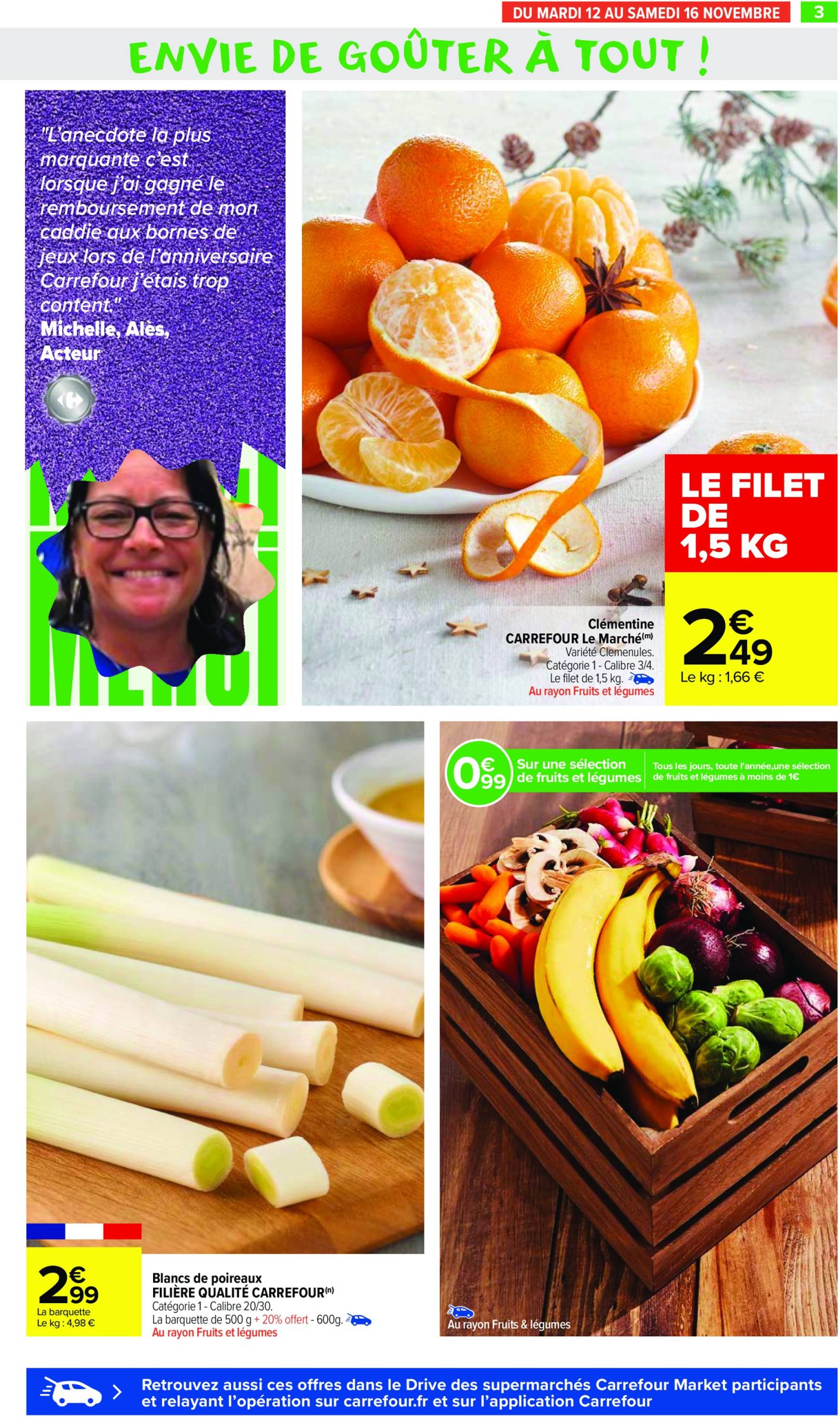 Catalogue Carrefour Market valable dès 12.11. - 24.11. 5