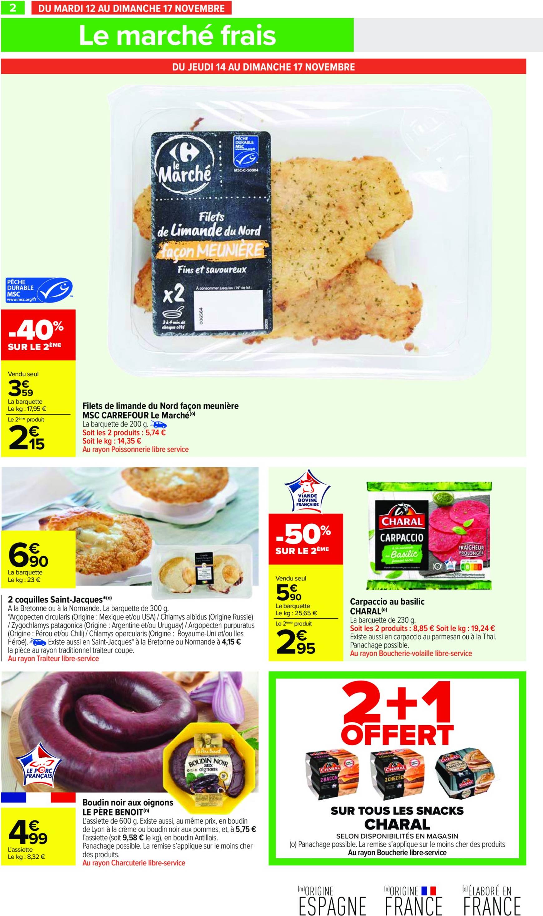 Catalogue Carrefour Market valable dès 12.11. - 24.11. 4