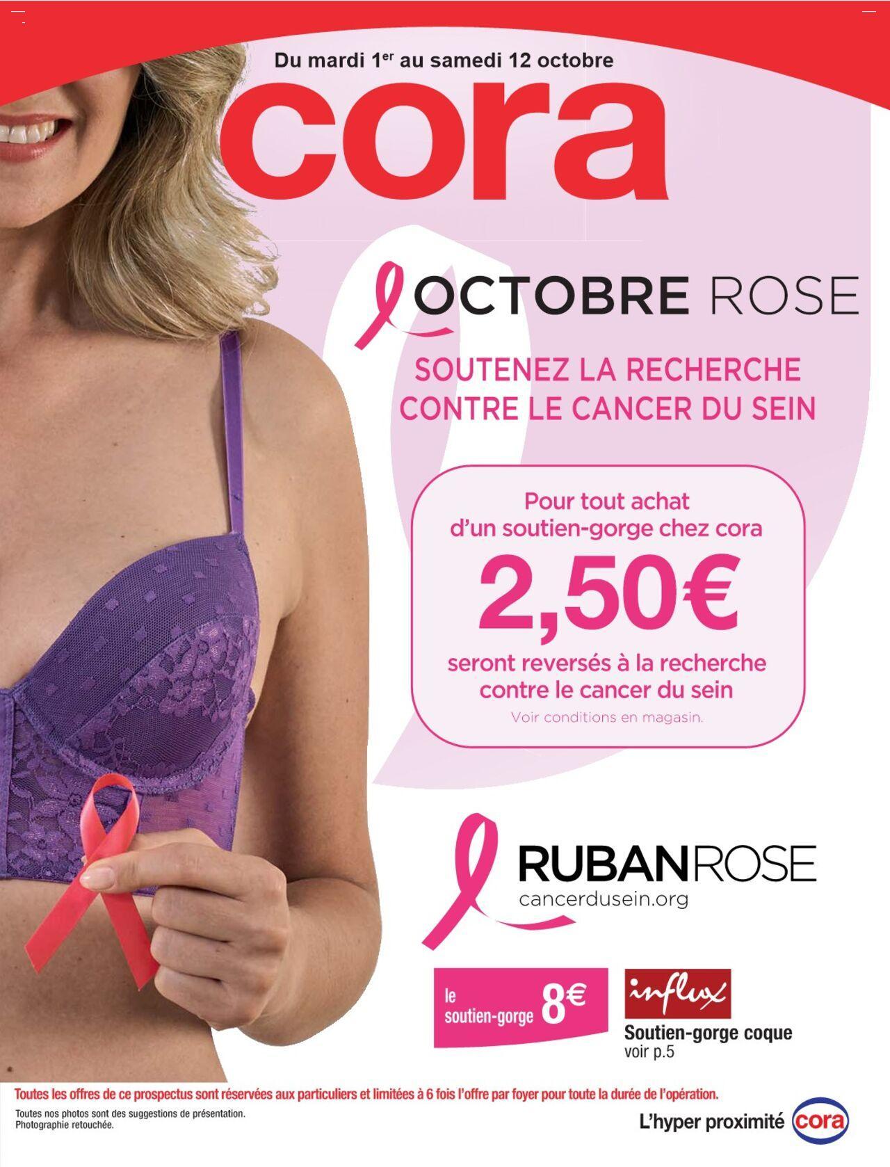 Cora Octobre rose à partir du 01/10/2024 - 12/10/2024