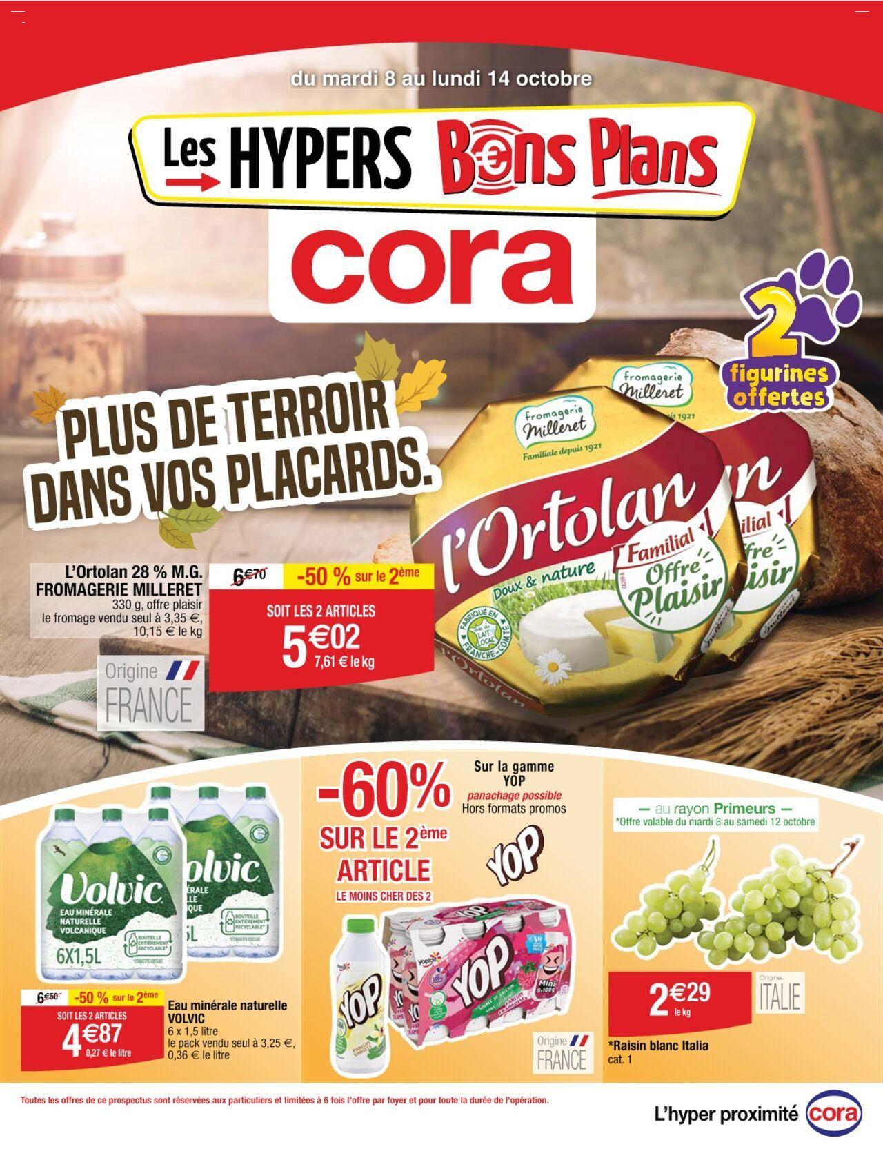 Cora Plus de terroir dans vos placards à partir du 08/10/2024 - 14/10/2024