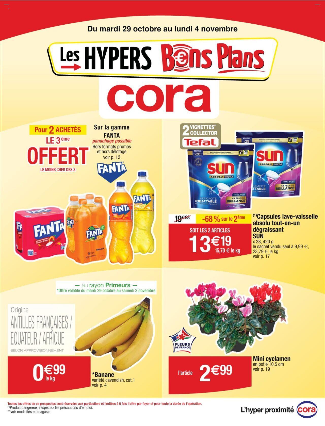 Cora catalogue à partir du 29/10/2024 - 04/11/2024