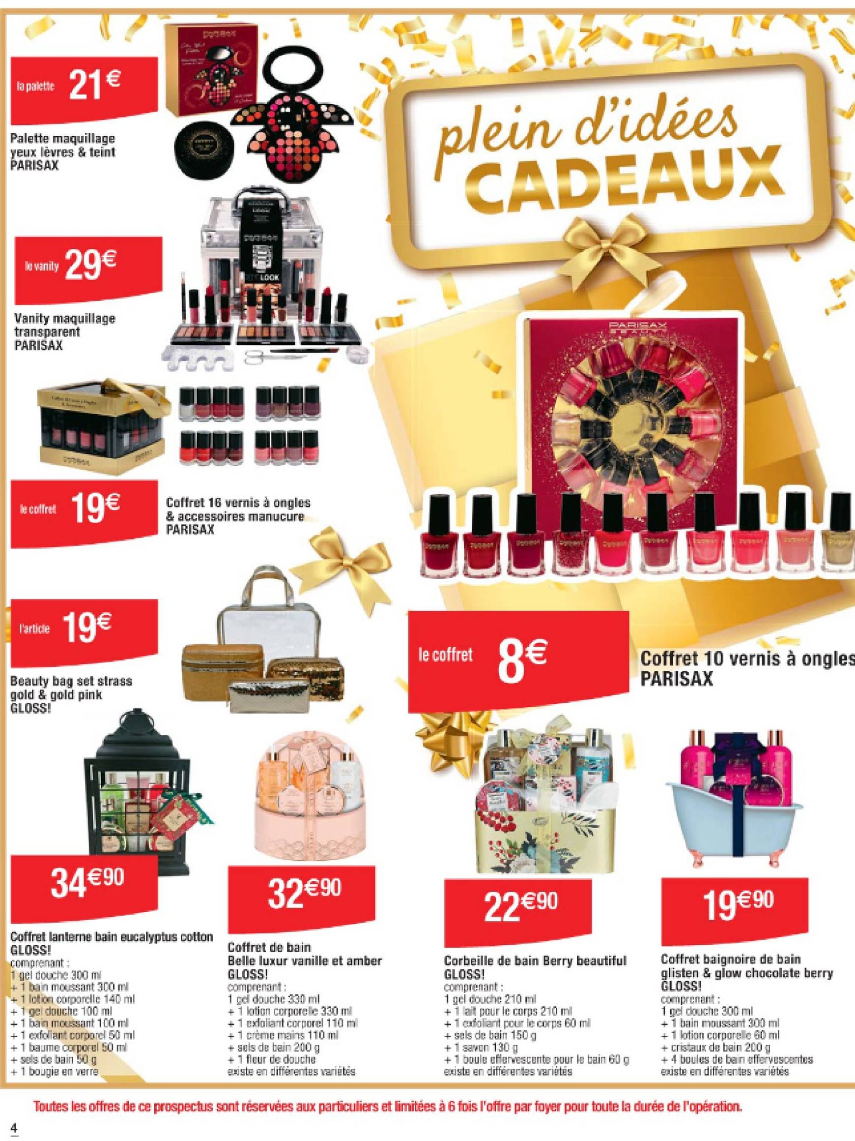 Catalogue Cora - Plein d'idées cadeaux valable dès 05.11. - 31.12. 4